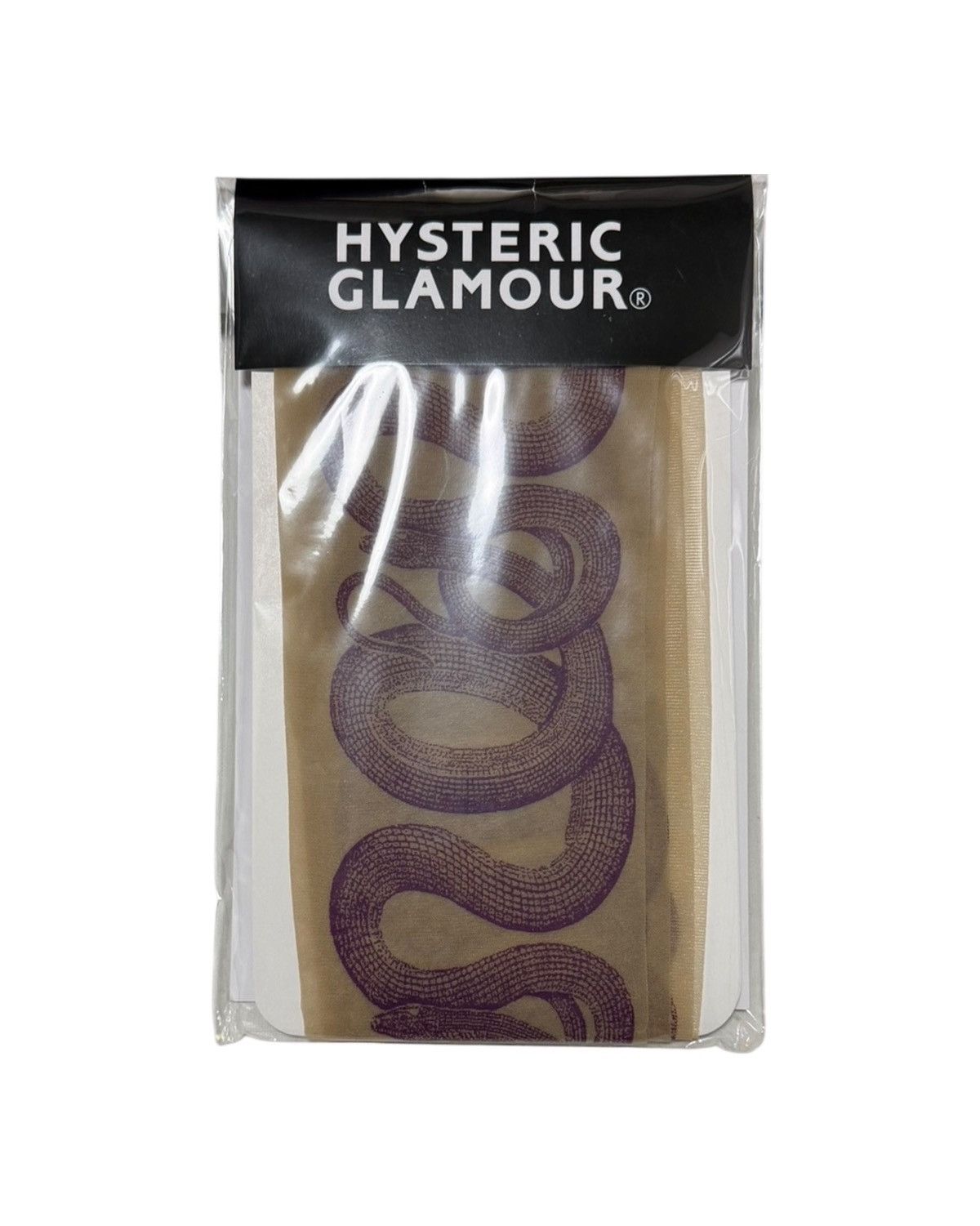 Hysteric Glamour HYSTERIC GLAMOUR Snake Loop Printed Tights Size ONE SIZE - 1 Thumbnail