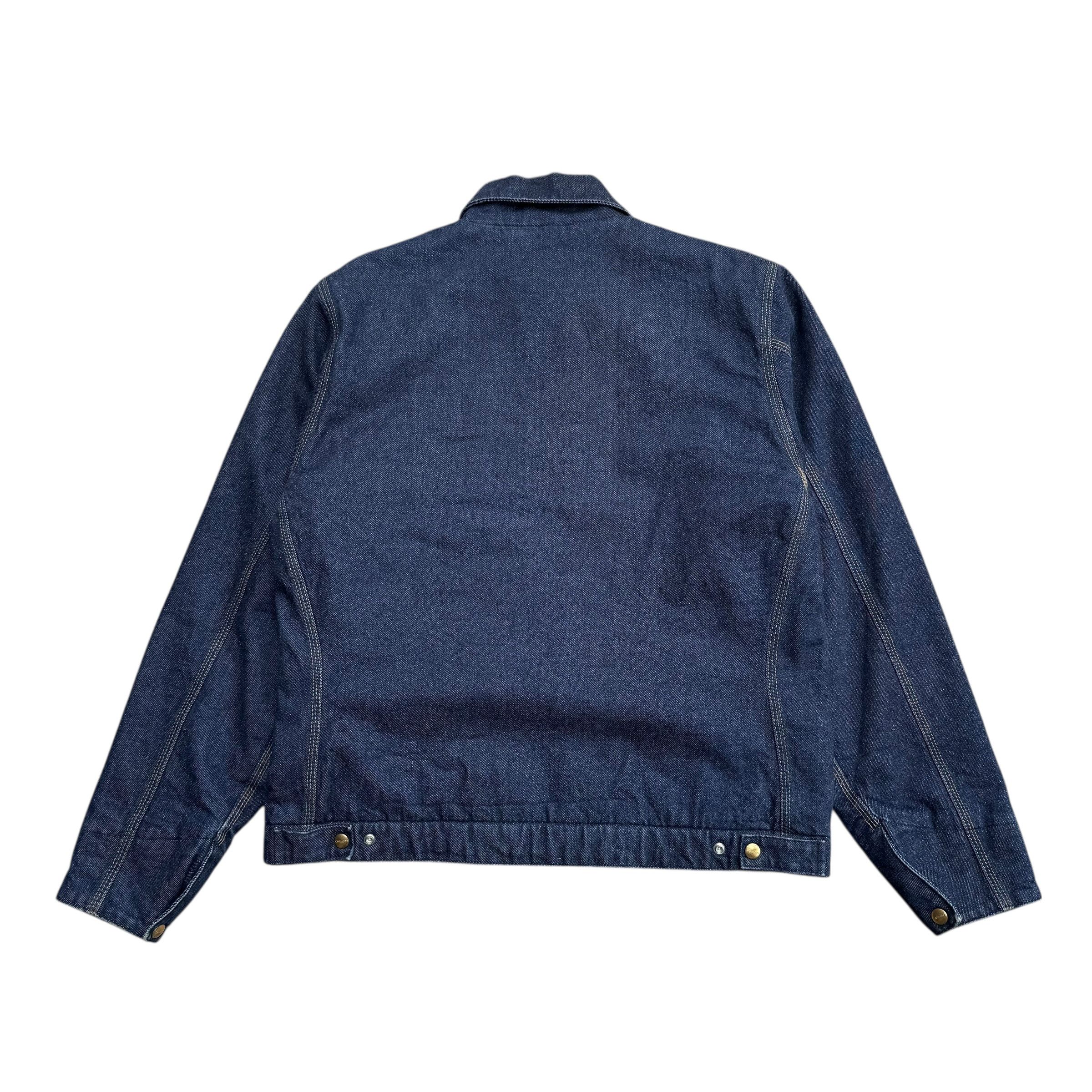 Carhartt 90's Carhartt Detroit Denim Jacket Size US L / EU 52-54 / 3 - 8 Thumbnail