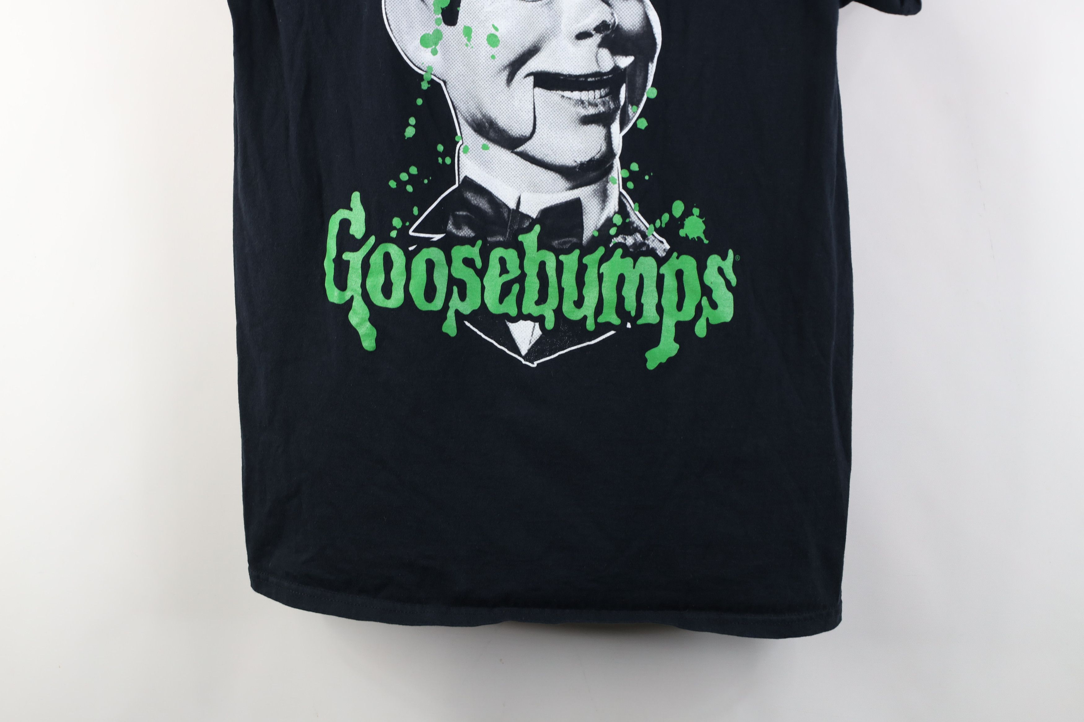 Vintage Vintage Y2K Goosebumps Spell Out Dummy Doll T-Shirt Black Size US M / EU 48-50 / 2 - 3 Thumbnail