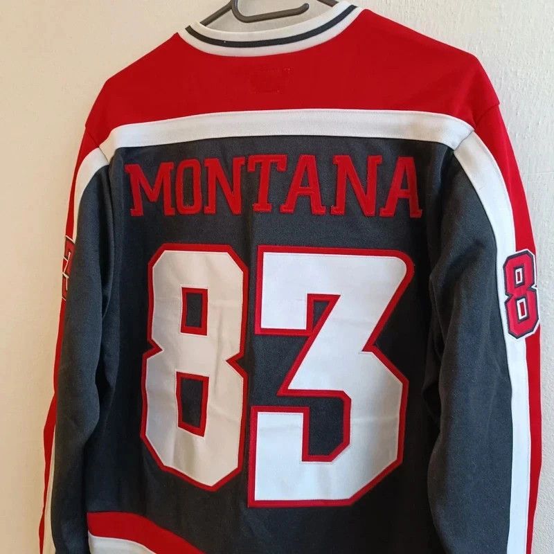 Supreme Supreme Scarface Tony Montana Black Red Hockey Jersey M 2017 Size US M / EU 48-50 / 2 - 12 Thumbnail