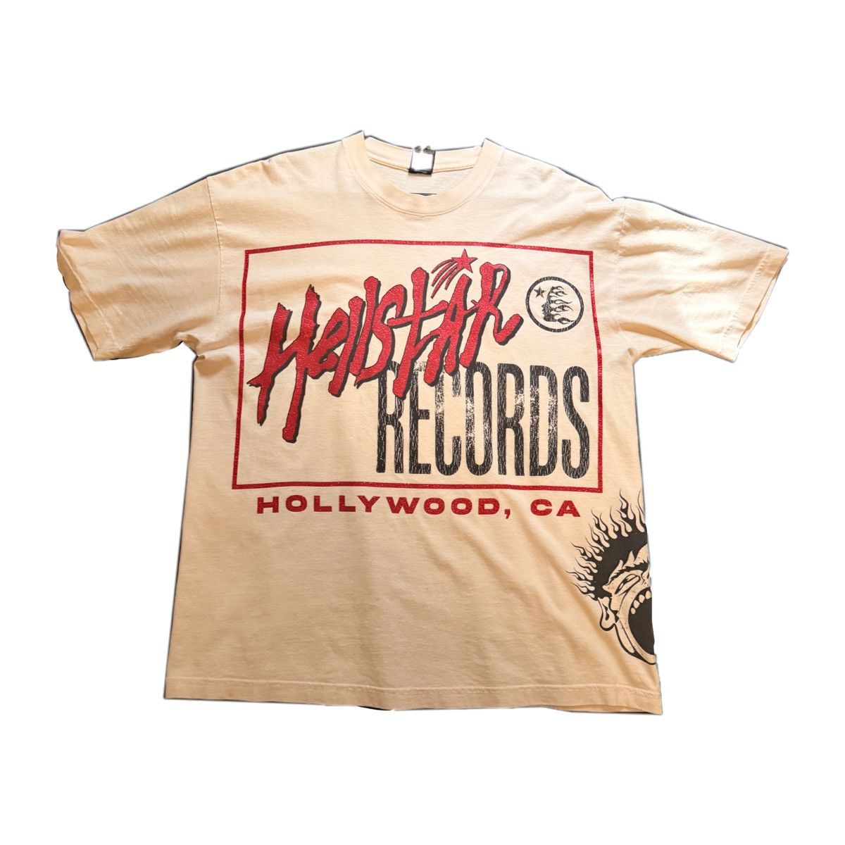 HELLSTAR Hellstar Records Hollywood CA Logo Graphic Streetwear Tee Size US L / EU 52-54 / 3 - 1 Thumbnail