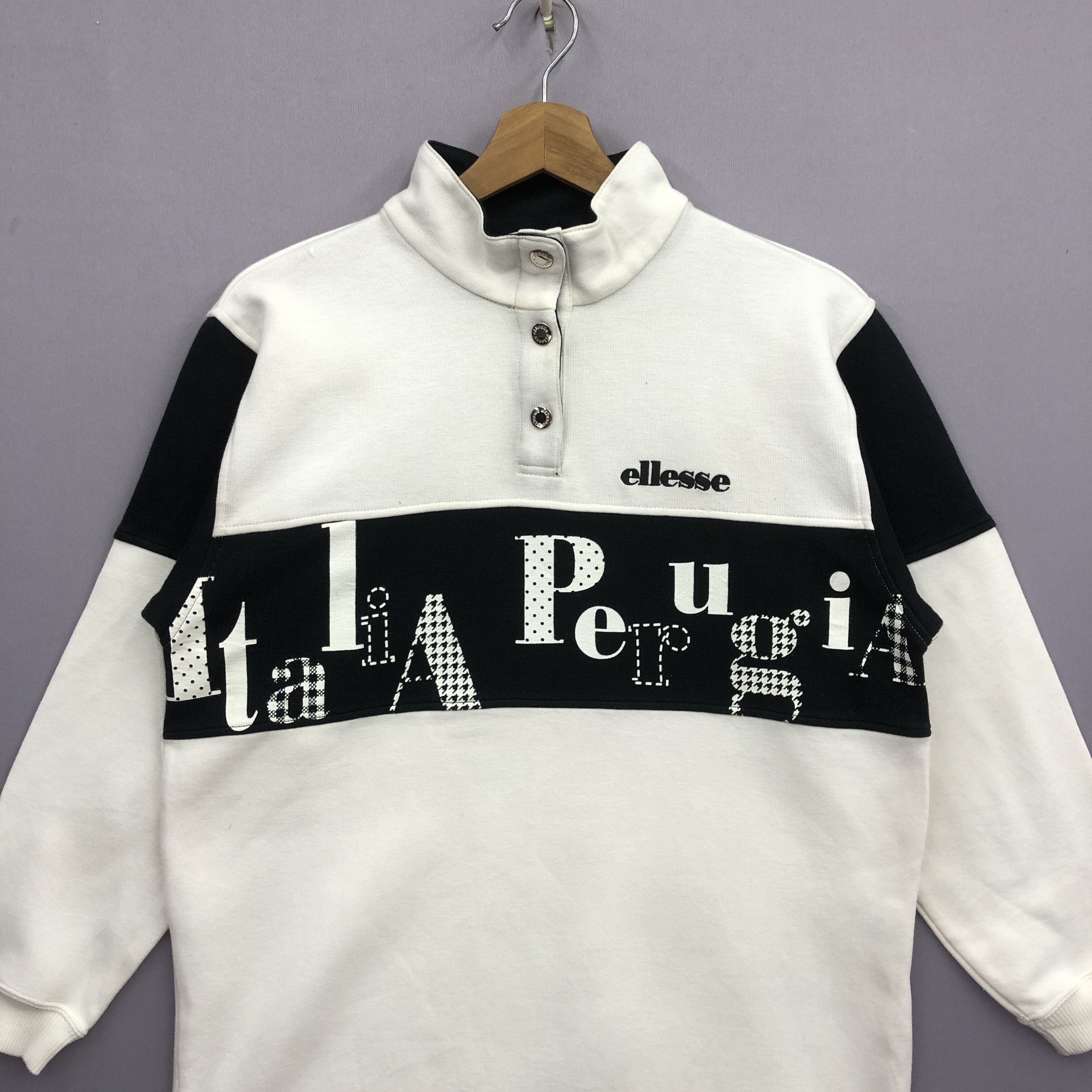 Ellesse × Vintage Vintage Ellesse Pullover Sweater Sweatshirt Jumper Size US M / EU 48-50 / 2 - 2 Thumbnail