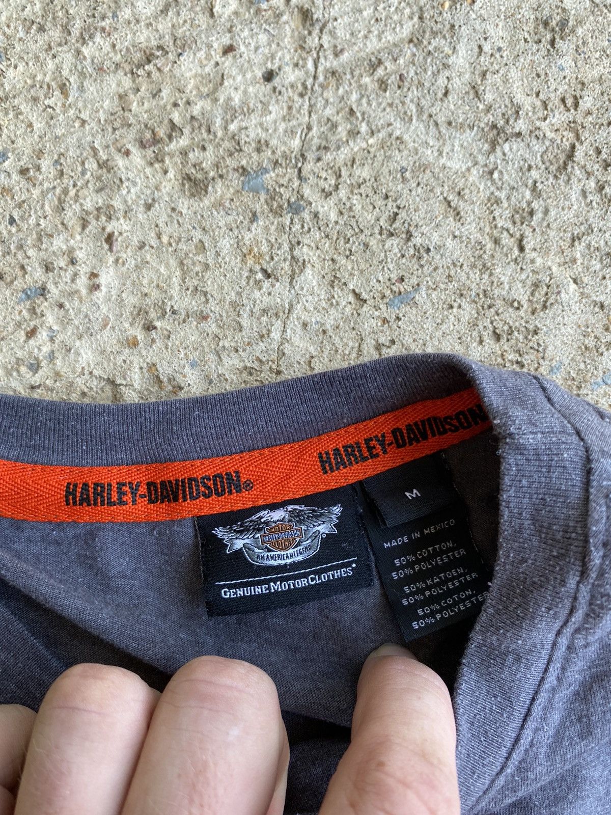 Harley Davidson × Vintage Vintage Y2K Harley Davidson Skull Essential Shirt Size US M / EU 48-50 / 2 - 4 Thumbnail