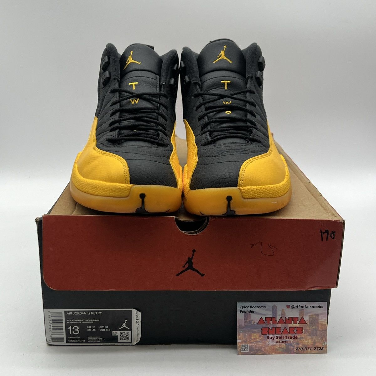 Jordan Brand Air Jordan 12 university gold Size US 13 / EU 46 - 2 Thumbnail
