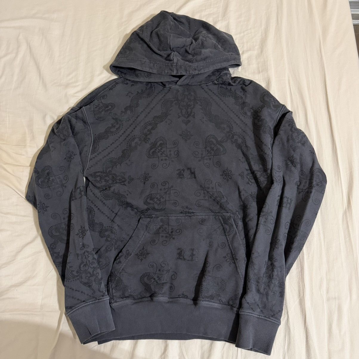Rhude Rhude SS15 Paisley Monogram Hoodie Size US M / EU 48-50 / 2 - 1 Thumbnail