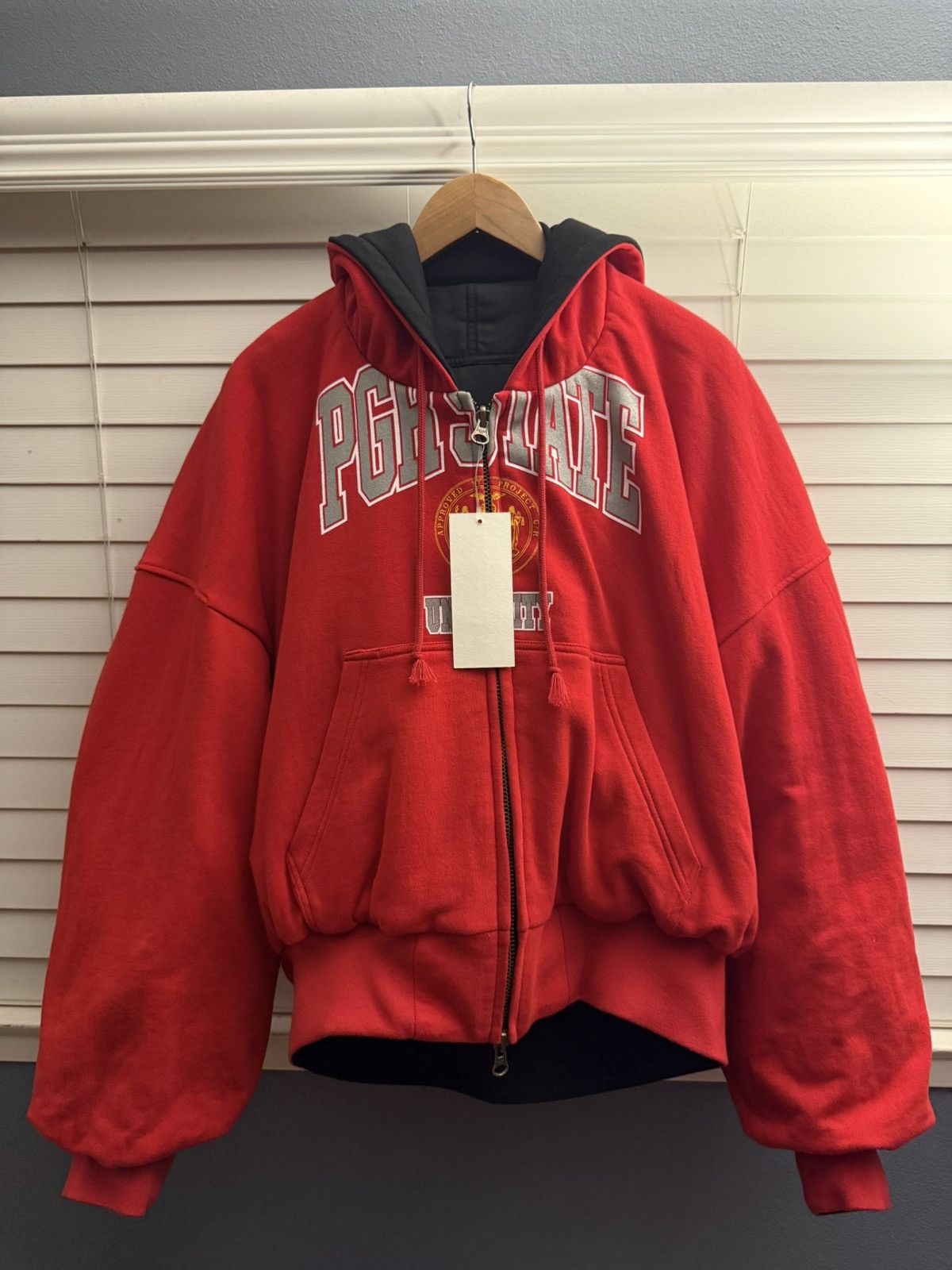 Japanese Brand × PROJECT G/R Project GR reversible MA-1 Bomber Jacket PGR State Uni Size US M / EU 48-50 / 2 - 4 Thumbnail