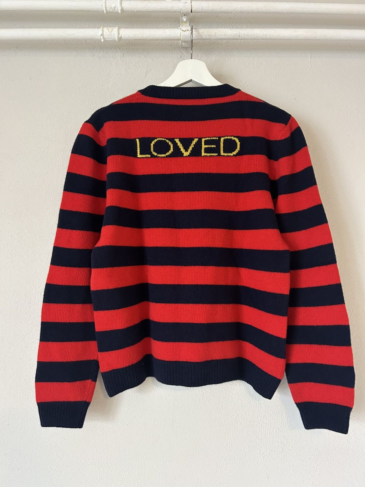 Gucci Gucci Bee Embroidered Wool Sweater - Alessandro Michele Era Size US S / EU 44-46 / 1 - 2 Thumbnail