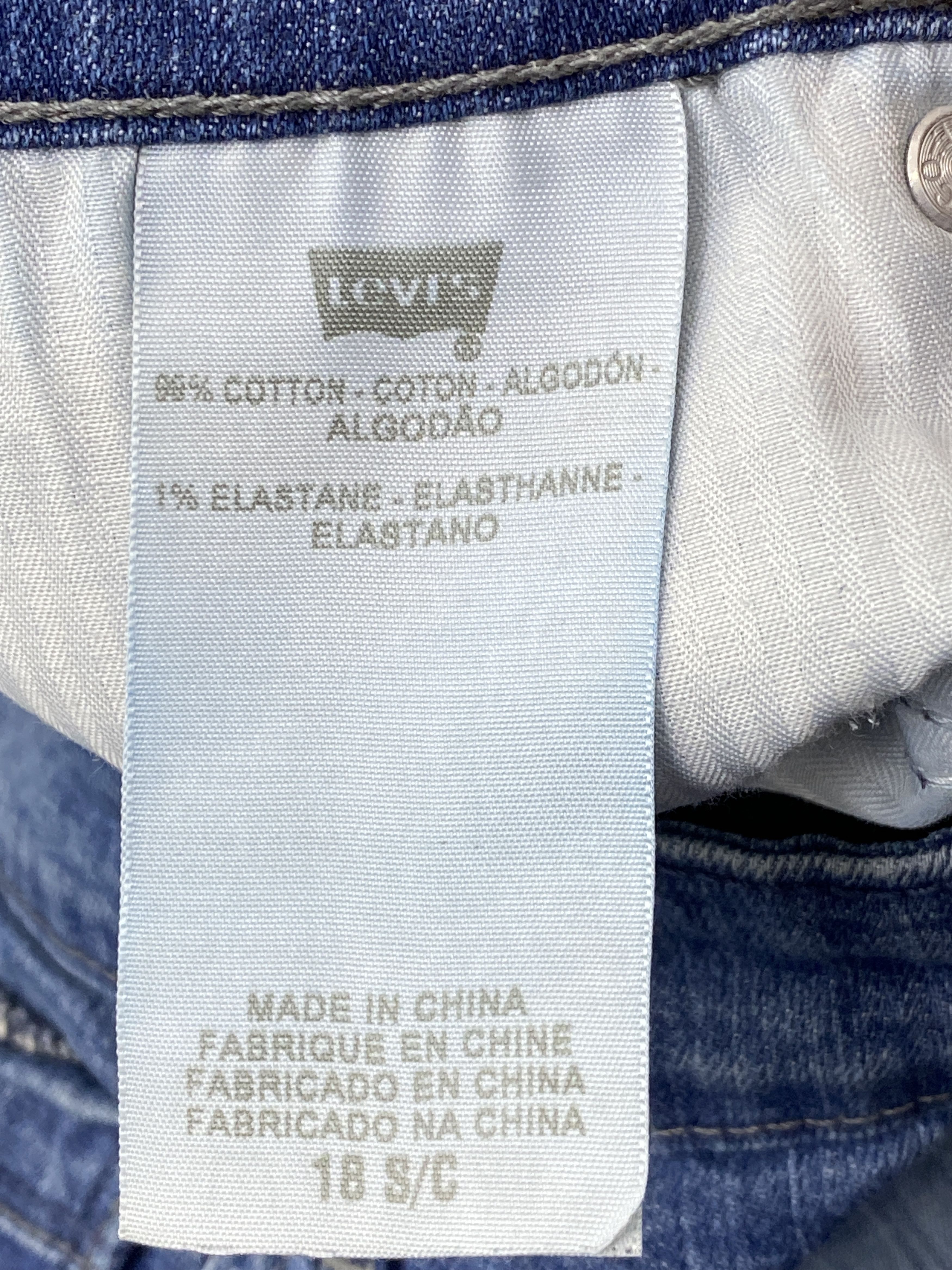 Levi's Vintage levis Slight Curve Bootcut Denim DP2626 Size US 37 - 12 Thumbnail
