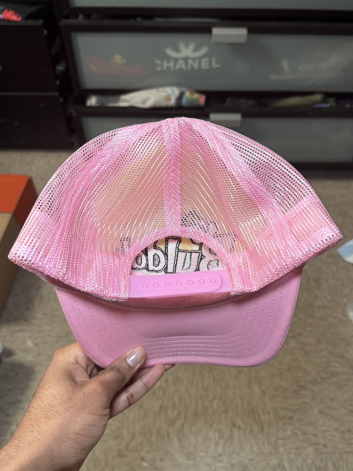 Vandy The Pink Vandy The Pink X Buldak Complex Exclusive Trucker Hat Size ONE SIZE - 2 Thumbnail