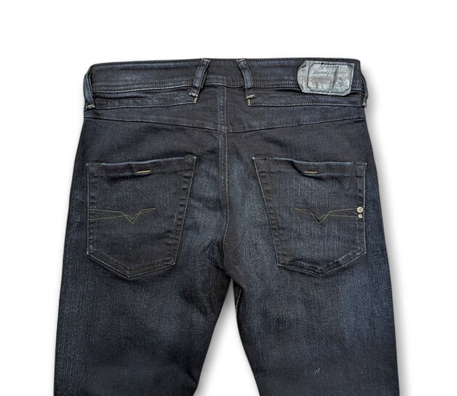 Diesel DIESEL BELTHER-R R46D8 Regular Slim-Tapered Denim Jeans Size US 30 / EU 46 - 10 Thumbnail
