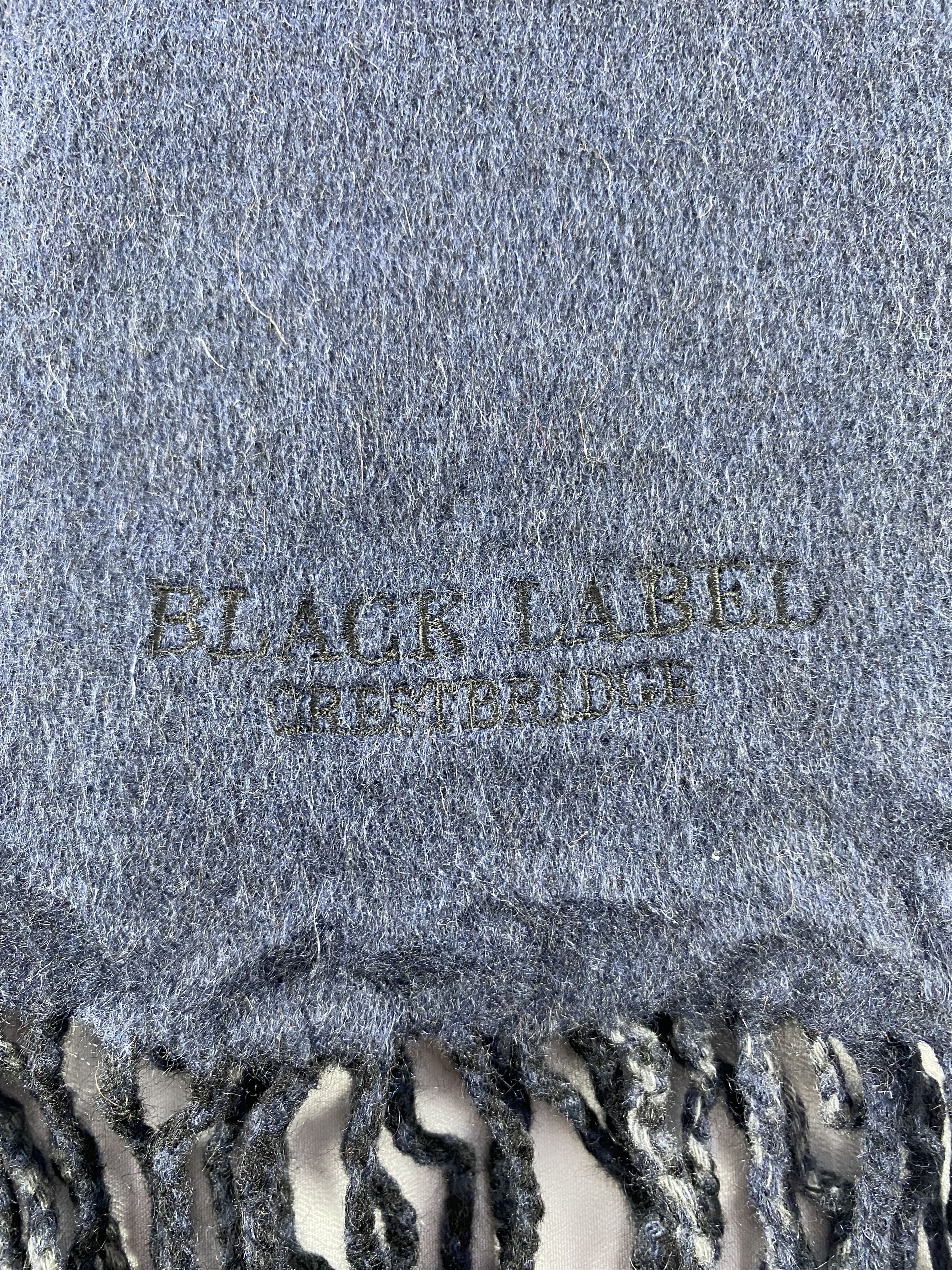 Black Label × Vintage Black Label Scarf / Muffler / Neckwear Size ONE SIZE - 4 Thumbnail
