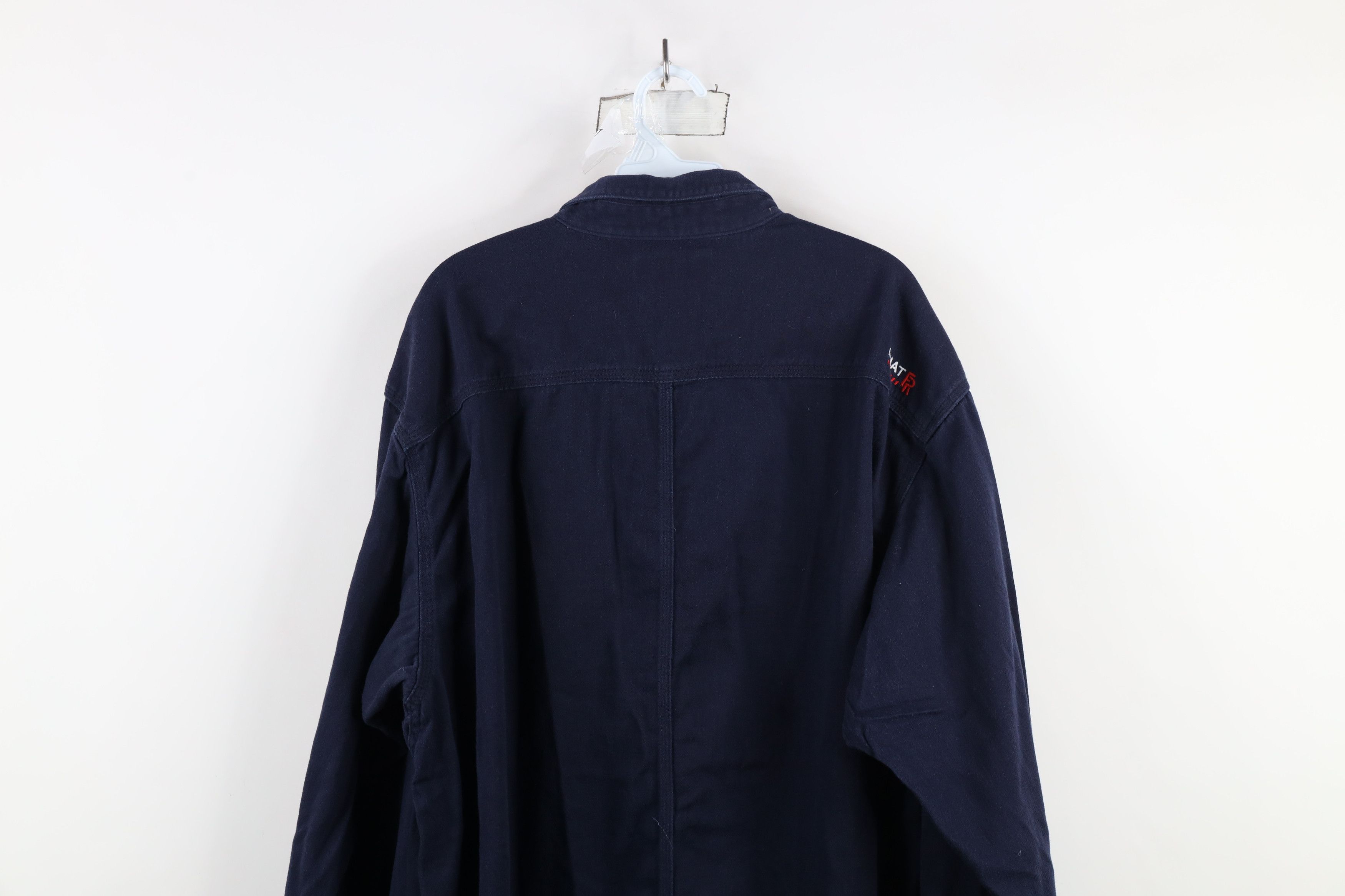 Ariat × Vintage Ariat FR Flame Resistant Collared Work Button Down Shirt Size US XXL / EU 58 / 5 - 16 Thumbnail