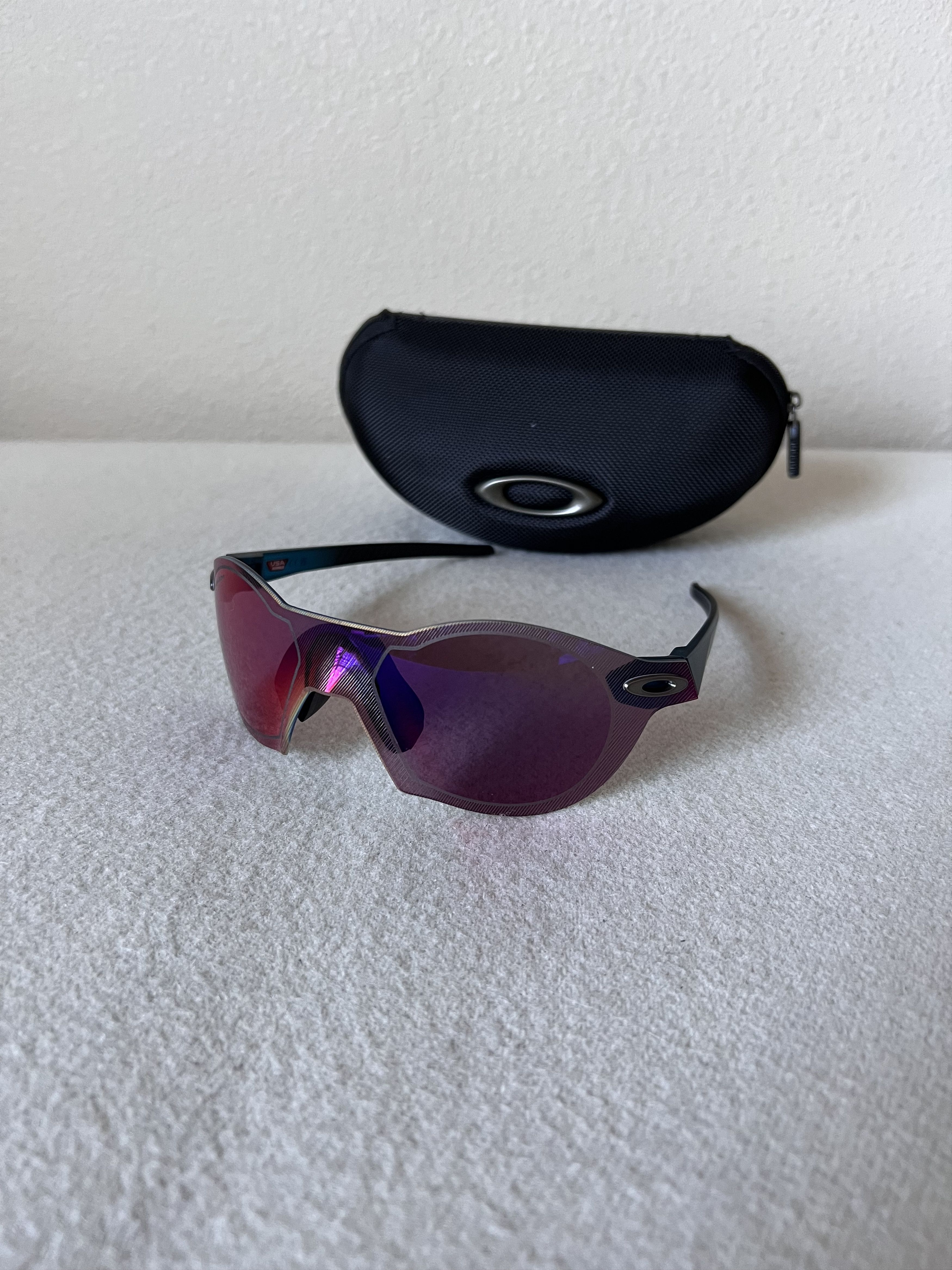 image of Oakley Re:subzero Sunglasses Matte Trans Balsam Prizm Road, Men's