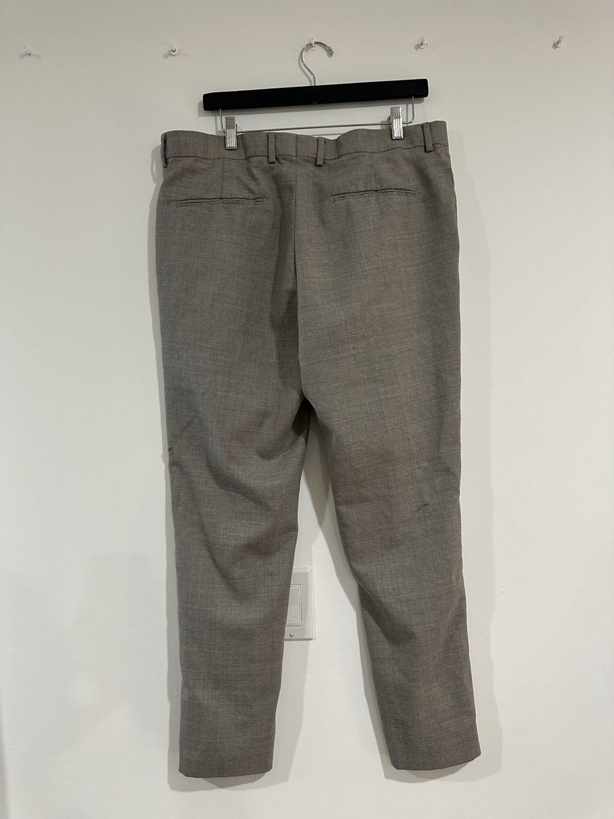 Harmony Paris Harmony Paris grey wool trousers Size US 36 / EU 52 - 2 Thumbnail