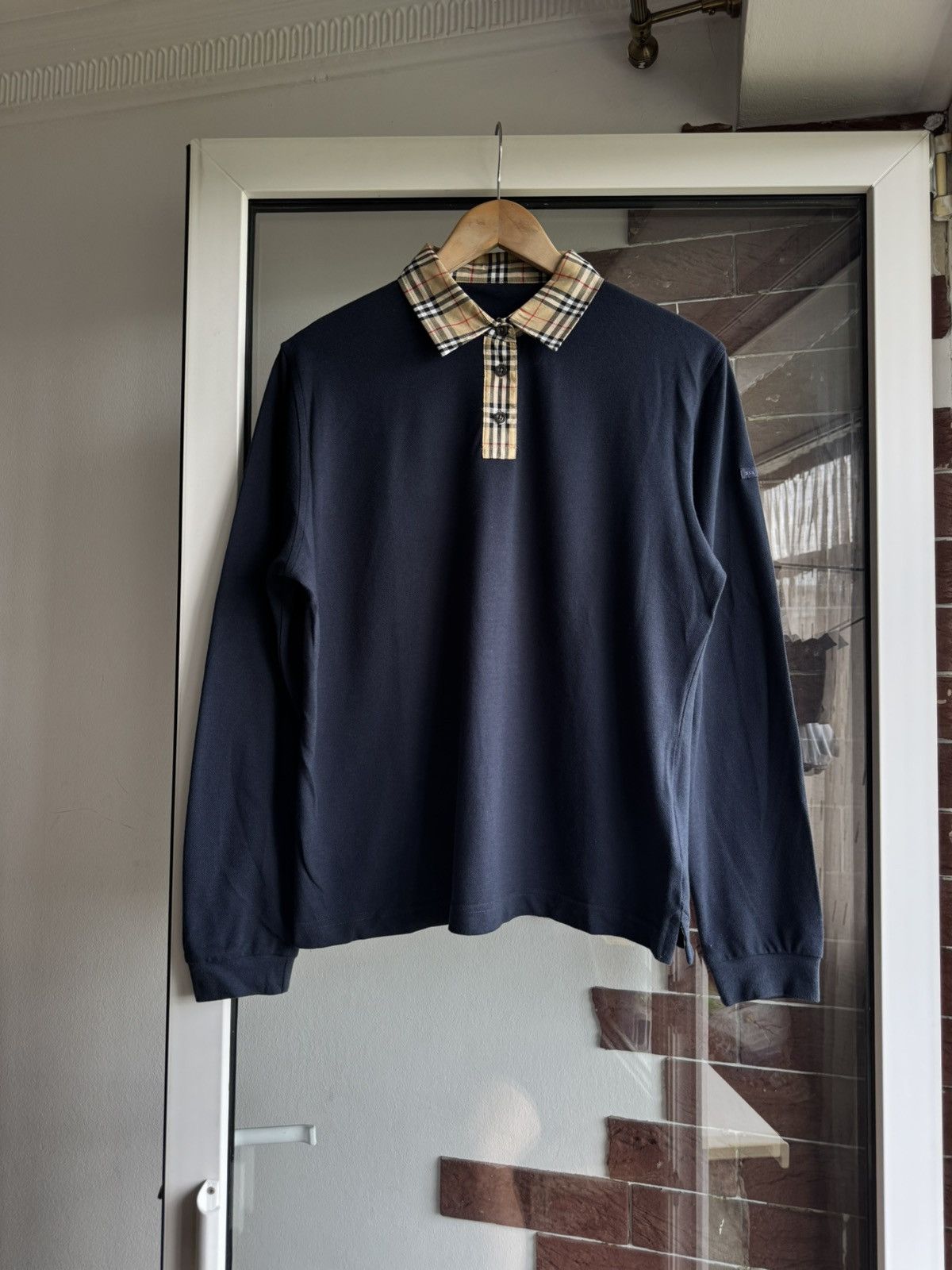 Burberry Vintage Barberry Long Sleeve Luxury Size US M / EU 48-50 / 2 - 4 Thumbnail