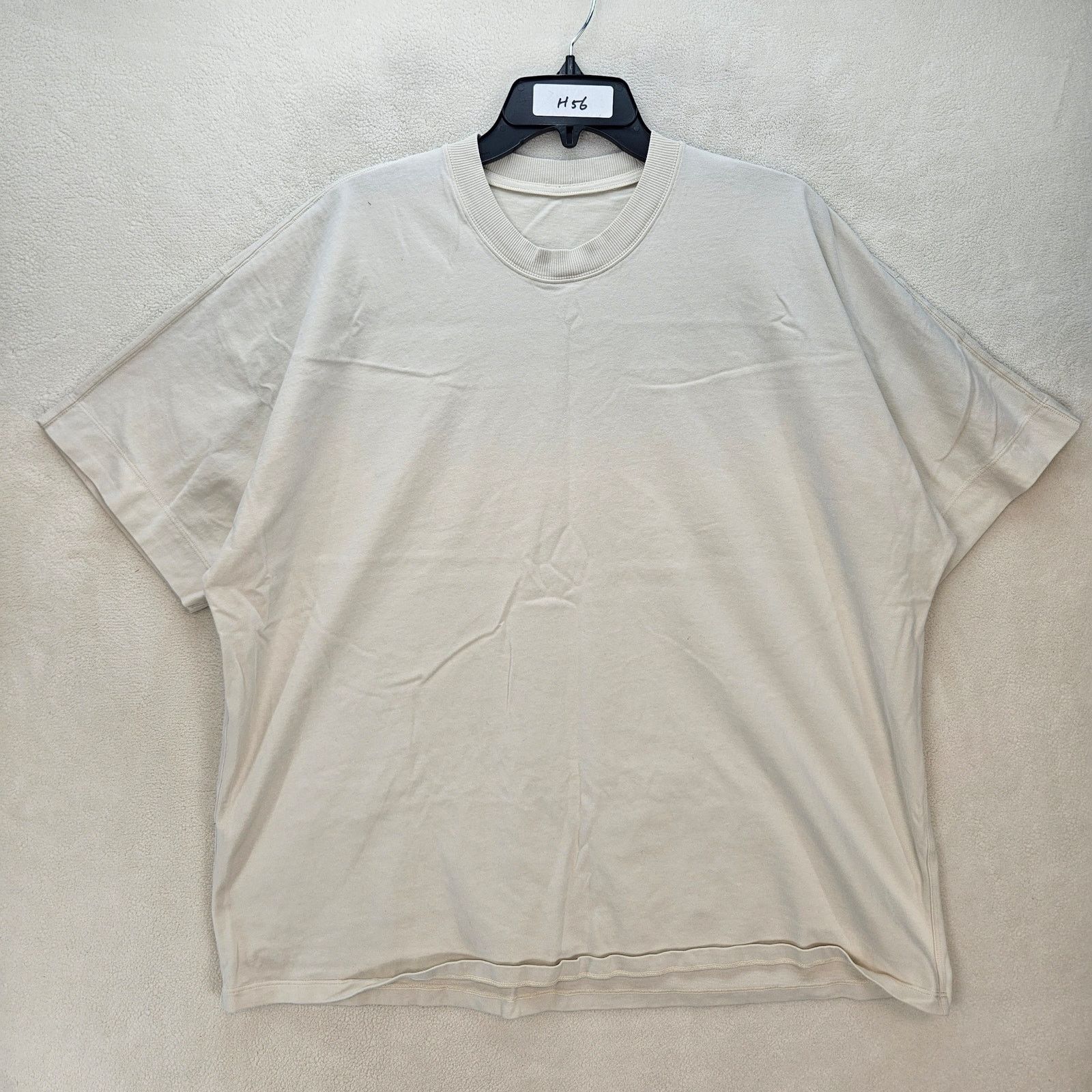 Lululemon LULULEMON WOMEN'S 14 OVERSIZED HEAVY WEIGHT T SHIRT BONE WHT Size XL / US 12-14 / IT 48-50 - 1 Thumbnail