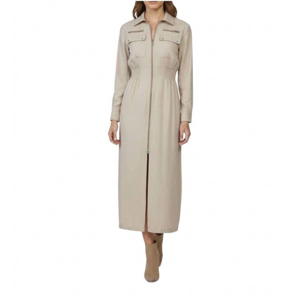 Vintage Karen Alexander vintage khaki full zip trench dress size 12 Size XL / US 12-14 / IT 48-50 - 15 Thumbnail