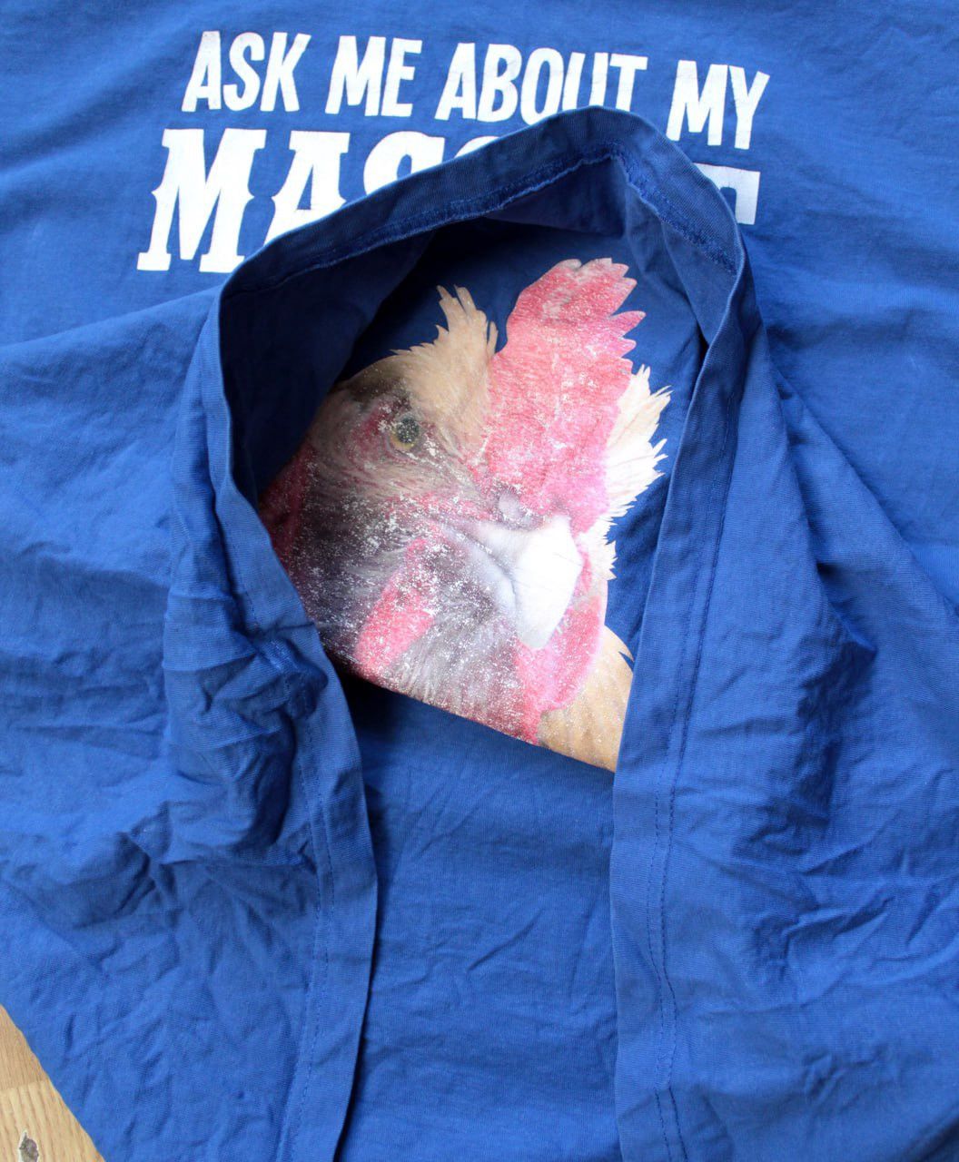 Vintage 🔥 Rare ASK ME ABOUT MY MASSIVE COCK Humor Rock Funny Shirt Size US XL / EU 56 / 4 - 3 Thumbnail