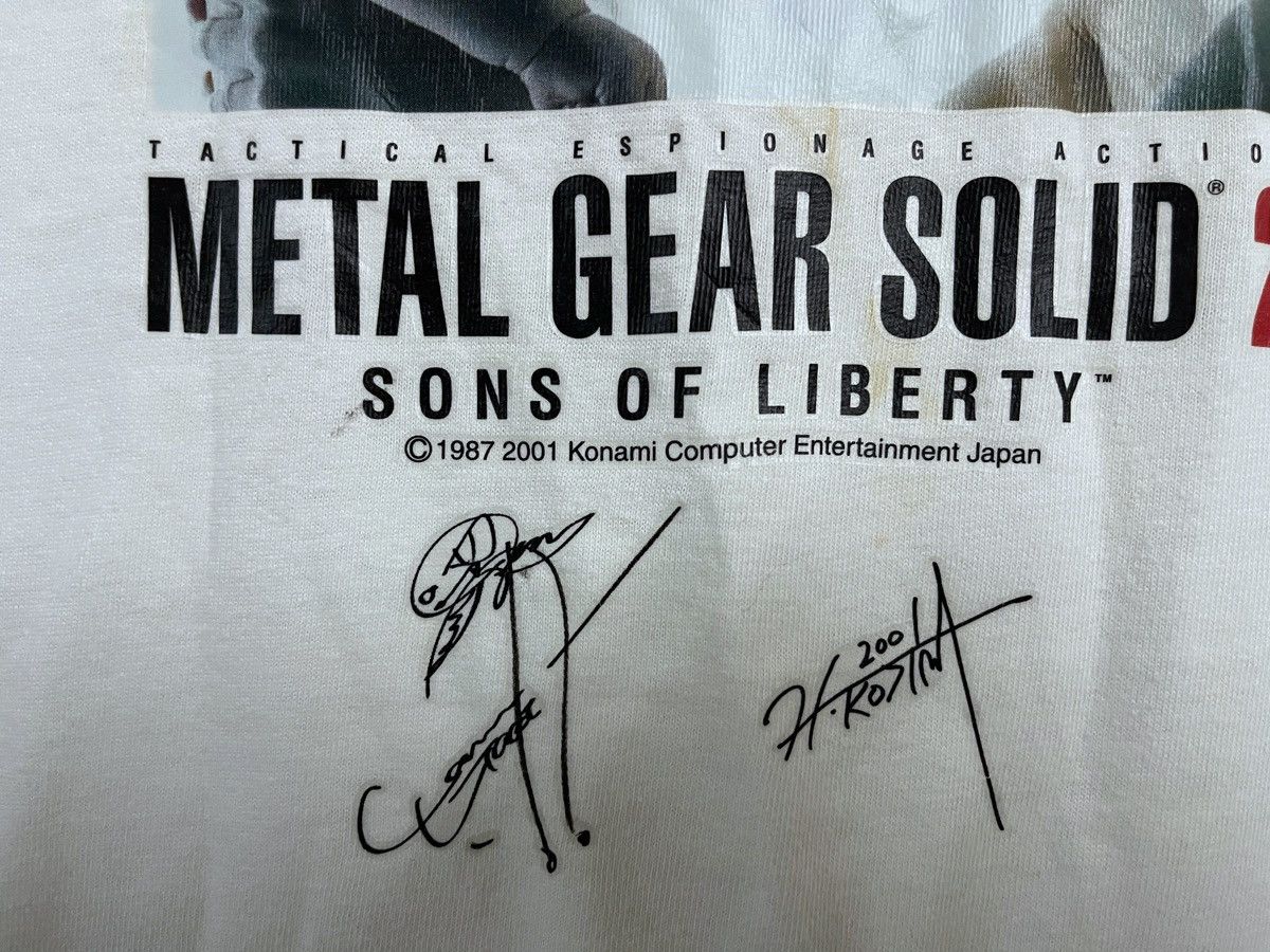 Optic Gaming × Vintage Vintage Gaming T shirt Metal Gear Solid M Sons of Liberty Size US M / EU 48-50 / 2 - 5 Thumbnail