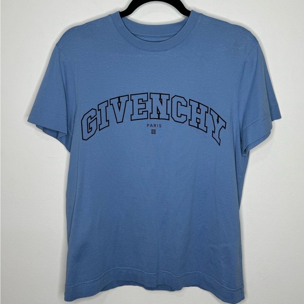 Givenchy Givenchy Game Day Logo T-Shirt Light Blue Men’s XS Size US XS / EU 42 / 0 - 1 Thumbnail