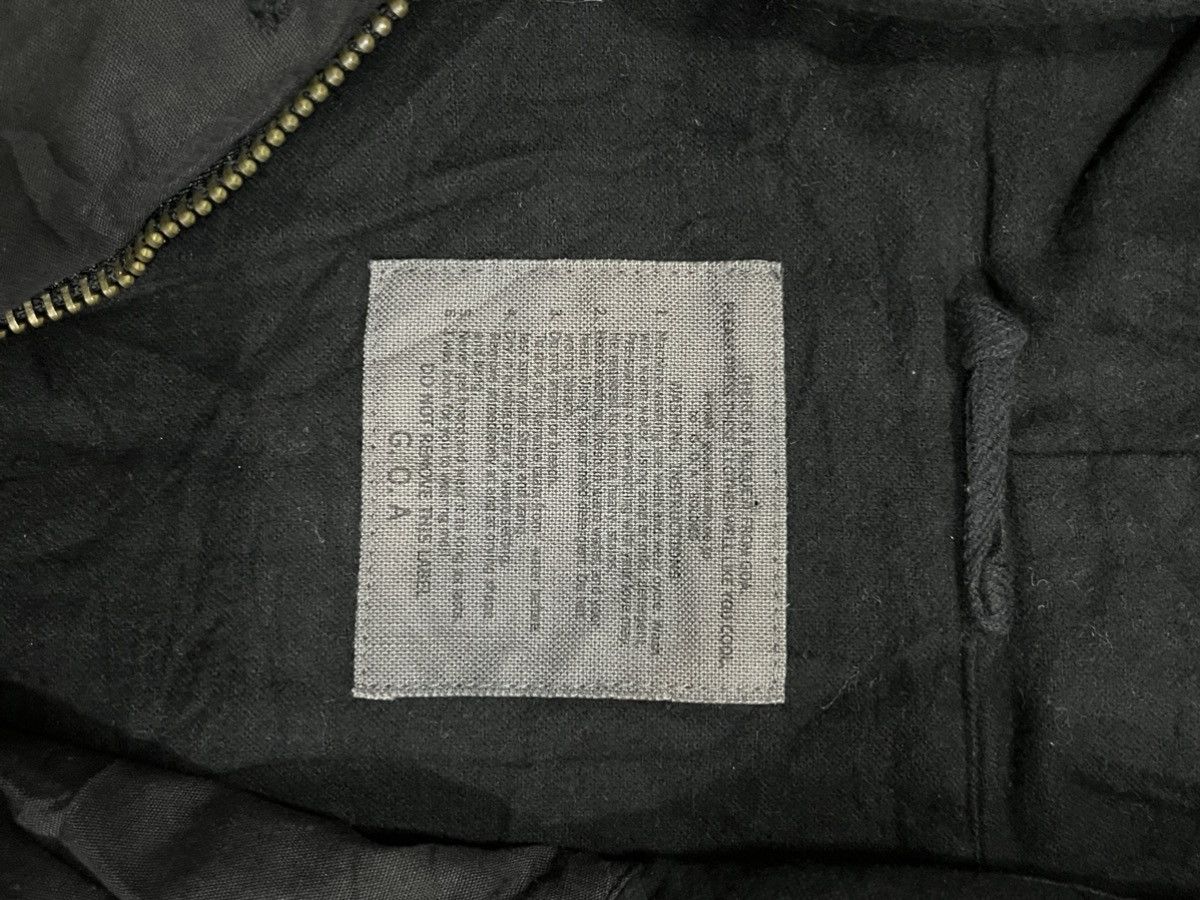 GOA 💥 rare 00s 💥 2000s G.O.A black military jacket Size M / US 6-8 / IT 42-44 - 4 Thumbnail