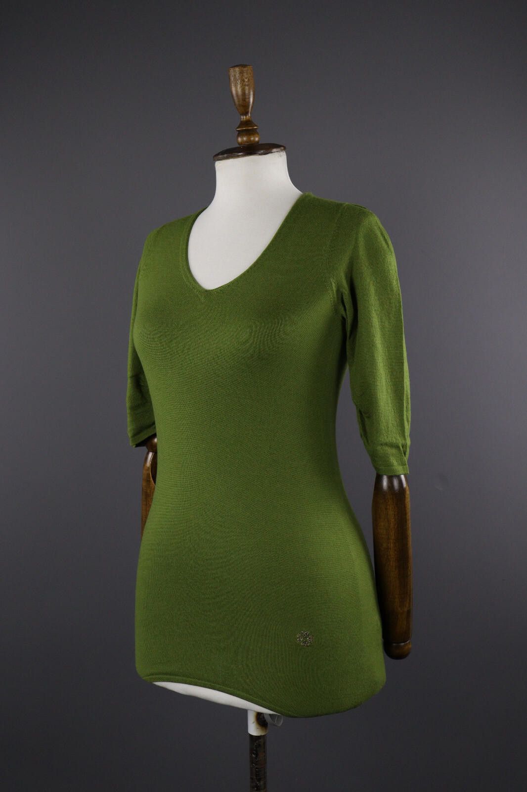 Designer Ladies Dorothee Schumacher Wool Knit Bodycon Sweater Size 2 Size XS / US 0-2 / IT 36-38 - 4 Thumbnail
