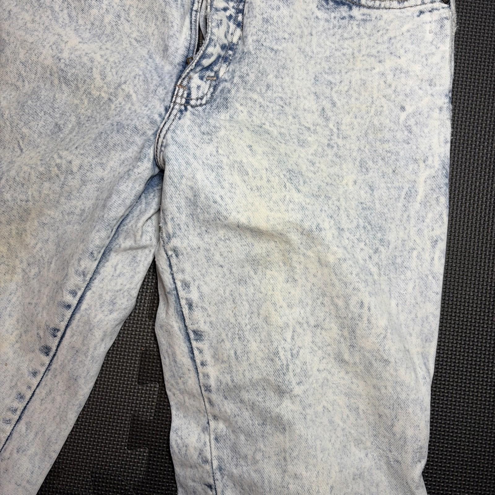 Levi's Vintage 80s Levis 506 Jeans Mens Size 11 Acid White Tab VTG Size US 32 / EU 48 - 5 Thumbnail