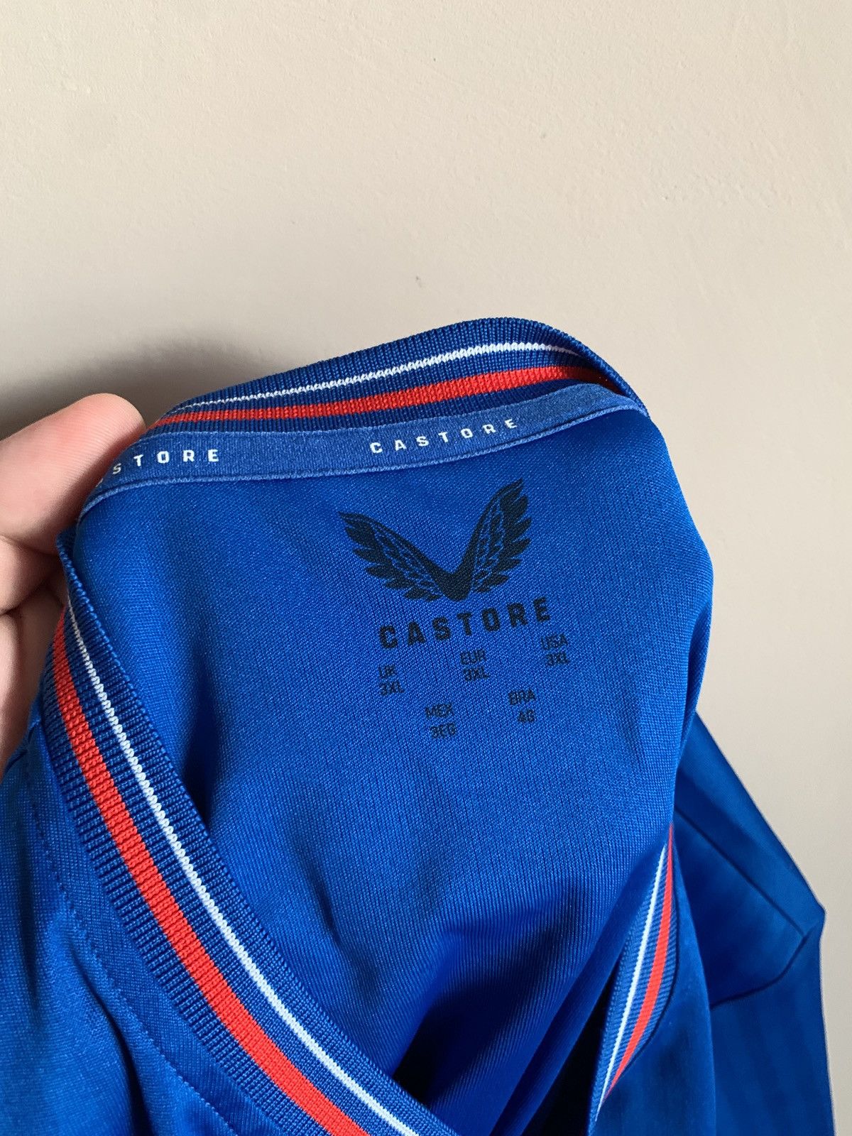 Other Rangers Glasgow Home Football Shirt Castore Soccer Sz 3XL Size US XXL / EU 58 / 5 - 6 Thumbnail