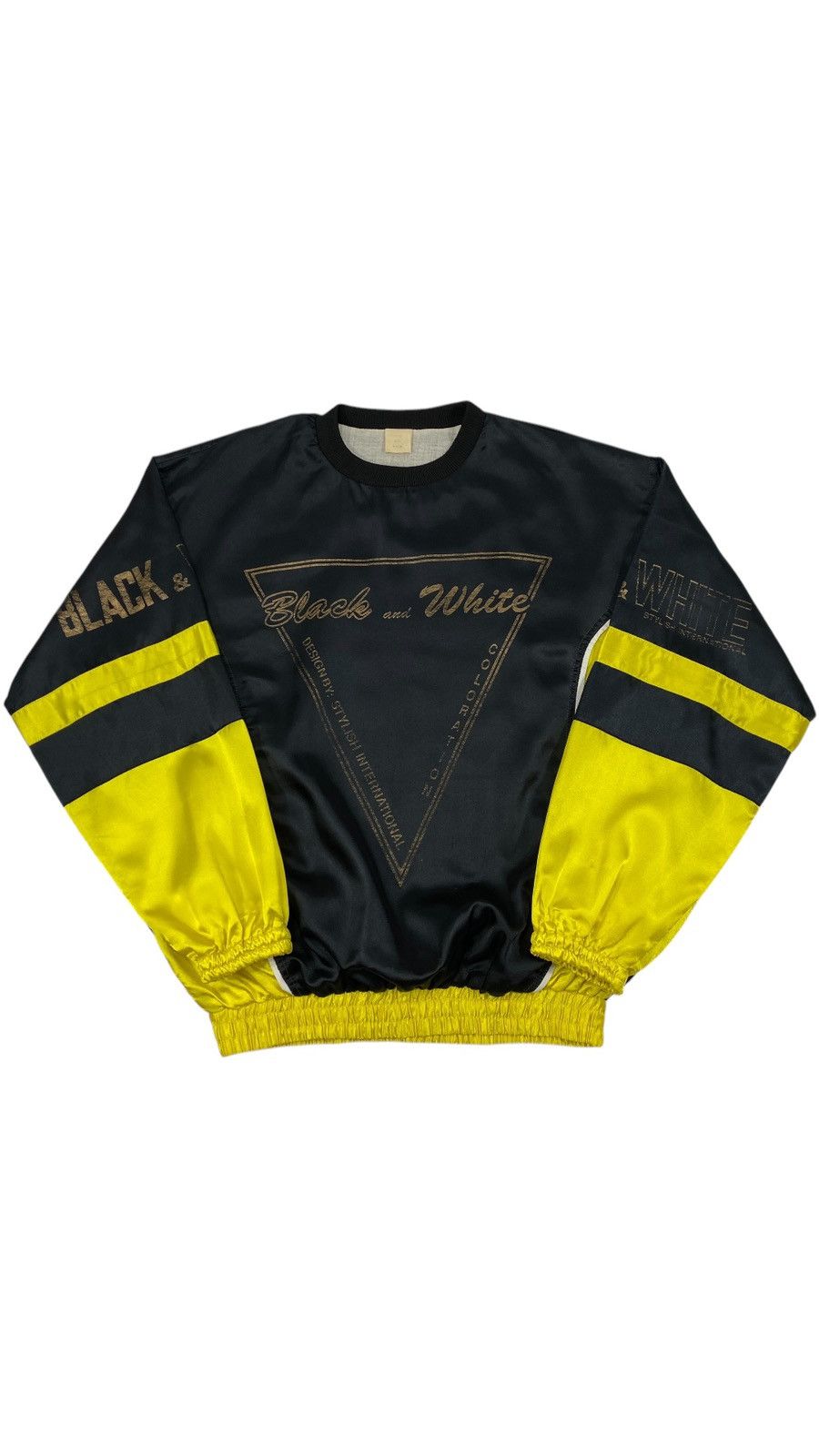 Vintage LASTDROP🔥Vintage Y2K Hip Hop Tracksuit Silk Pants Sweatshirt Size US M / EU 48-50 / 2 - 2 Thumbnail
