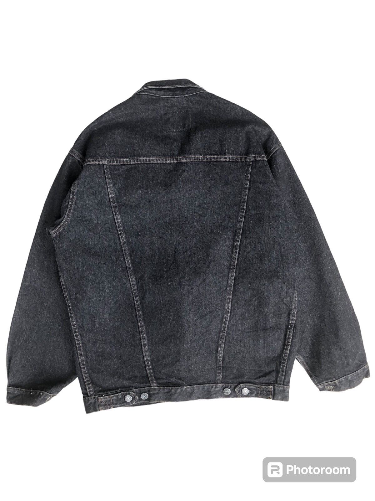 Vintage Vintage Gap Made in usa Denim Jacket Distressed Size US M / EU 48-50 / 2 - 7 Thumbnail