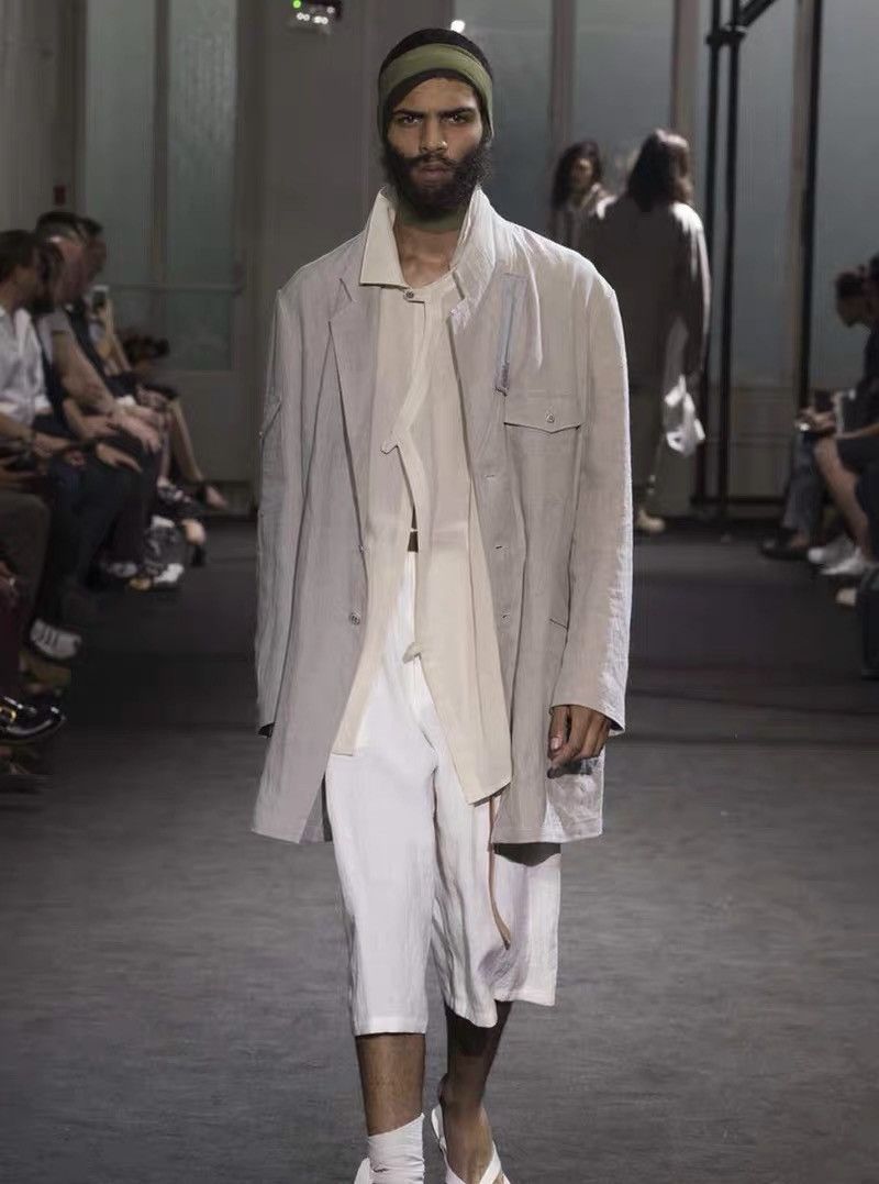 Yohji Yamamoto Yohji Yamamoto 17SS Multi-Pocket Zip Long Blazer Size US S / EU 44-46 / 1 - 3 Thumbnail