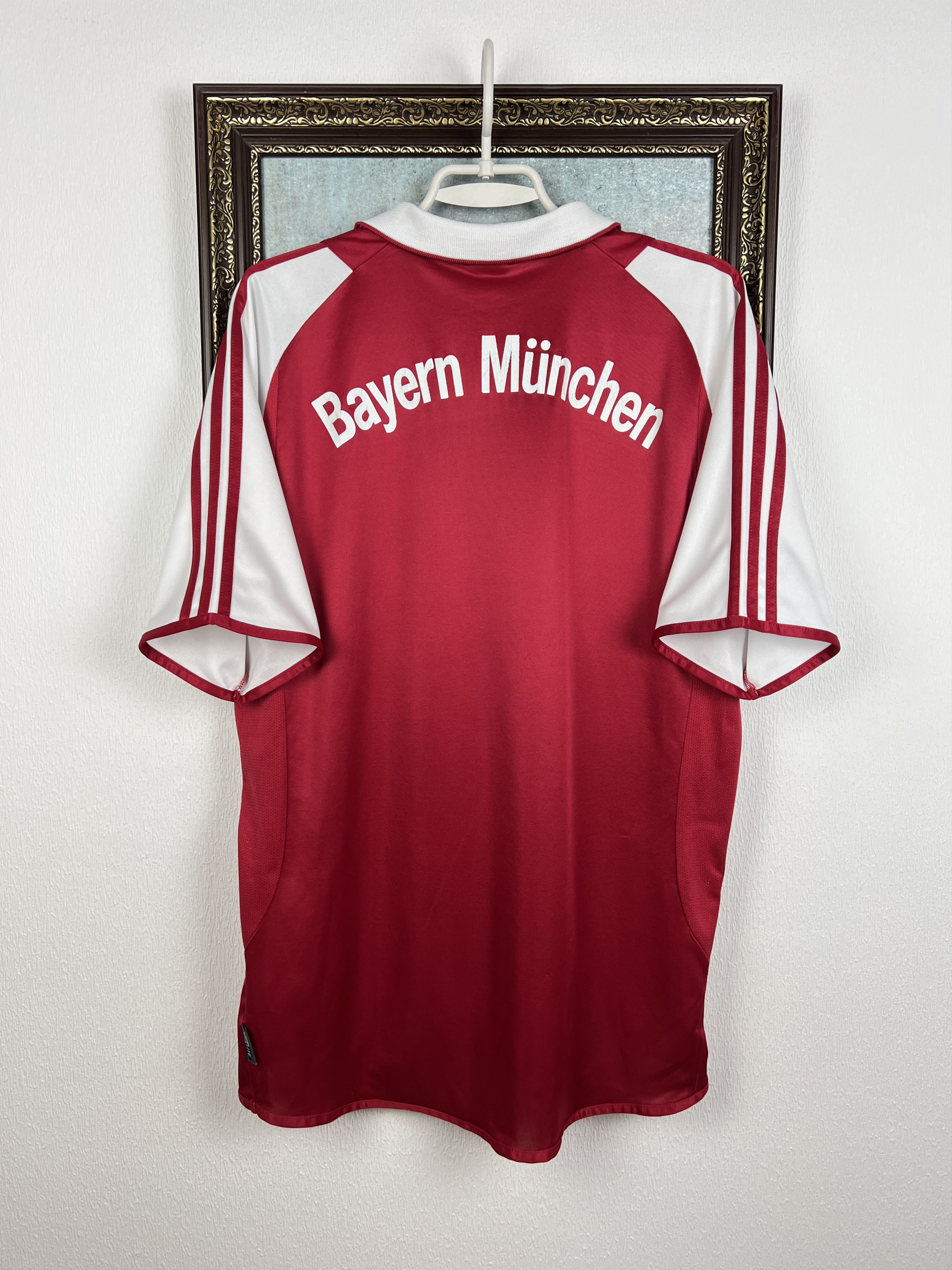 Adidas Bayern Munich Home football shirt 2003 Soccer Jersey Trikot Size US M / EU 48-50 / 2 - 9 Thumbnail