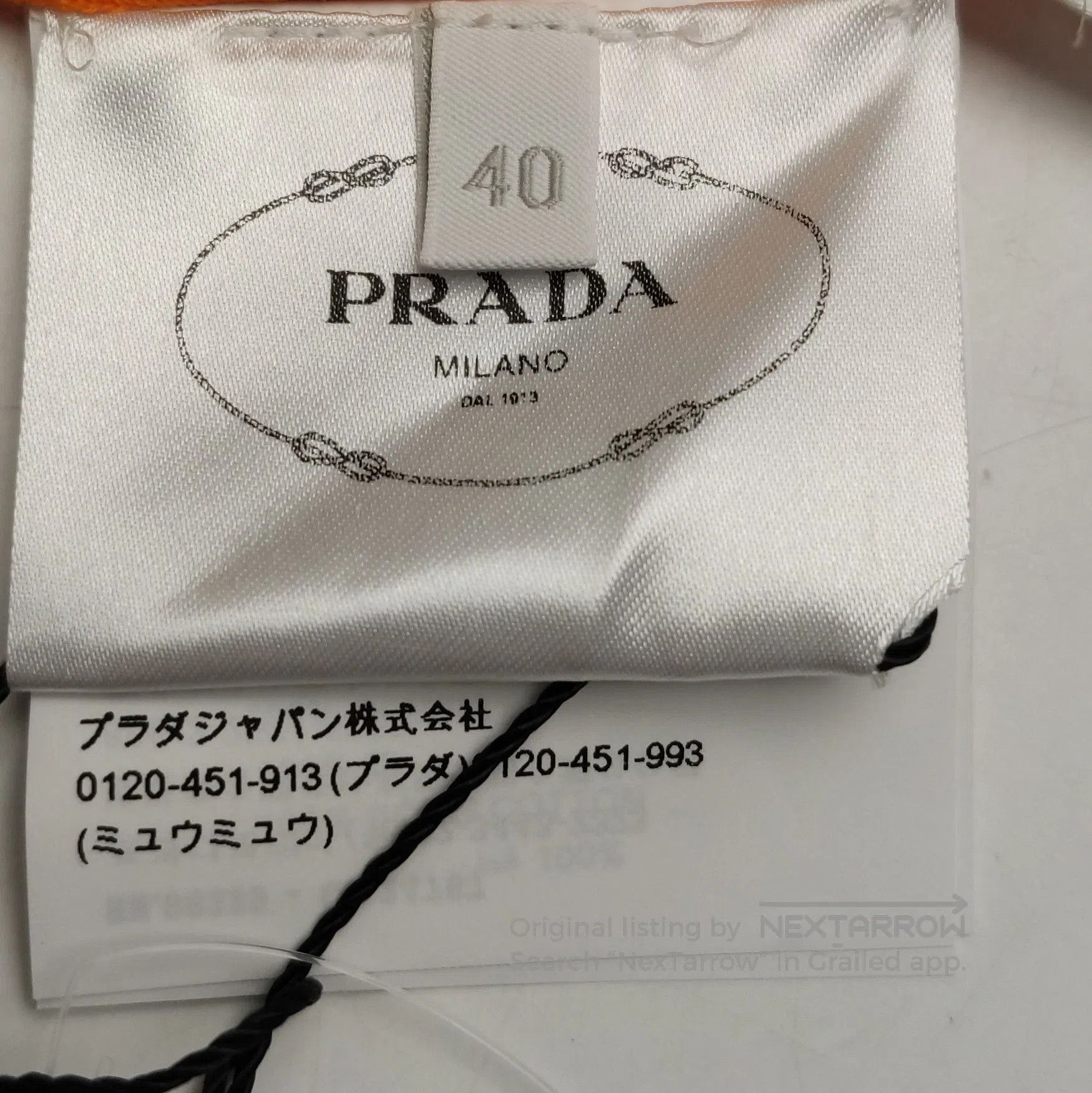 Prada Prada Solid Cotton Turtleneck Sweater . Size M / US 6-8 / IT 42-44 - 9 Thumbnail