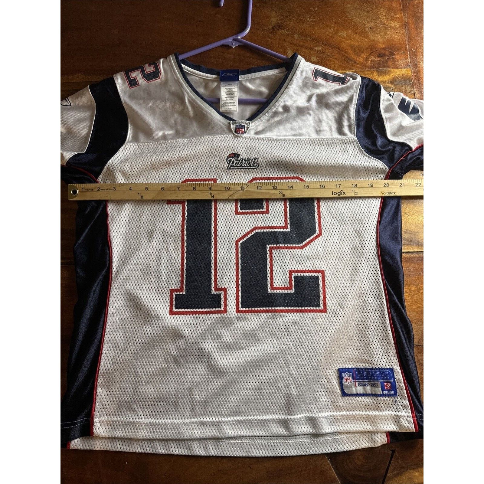 Reebok Reebok Tom Brady New England Jersey NFL Patriots Youth L Size US XXS / EU 40 - 7 Thumbnail