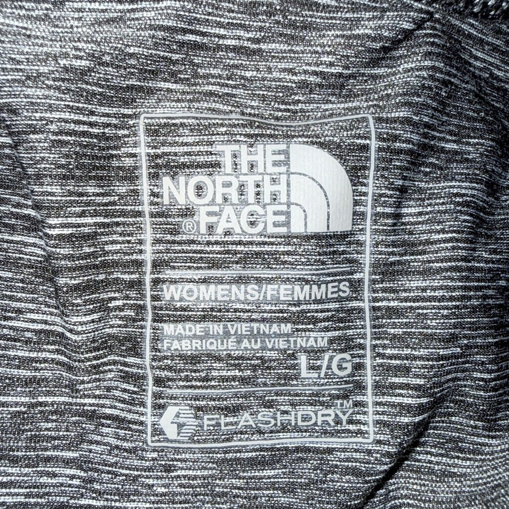The North Face The North Face Flashdry Stretchy Gray Half Zip Pullover Womens L Gray Zip Pullover The North Face Womens L Pullover Gray Half Zip Powerstretch Size L / US 10 / IT 46 - 4 Thumbnail