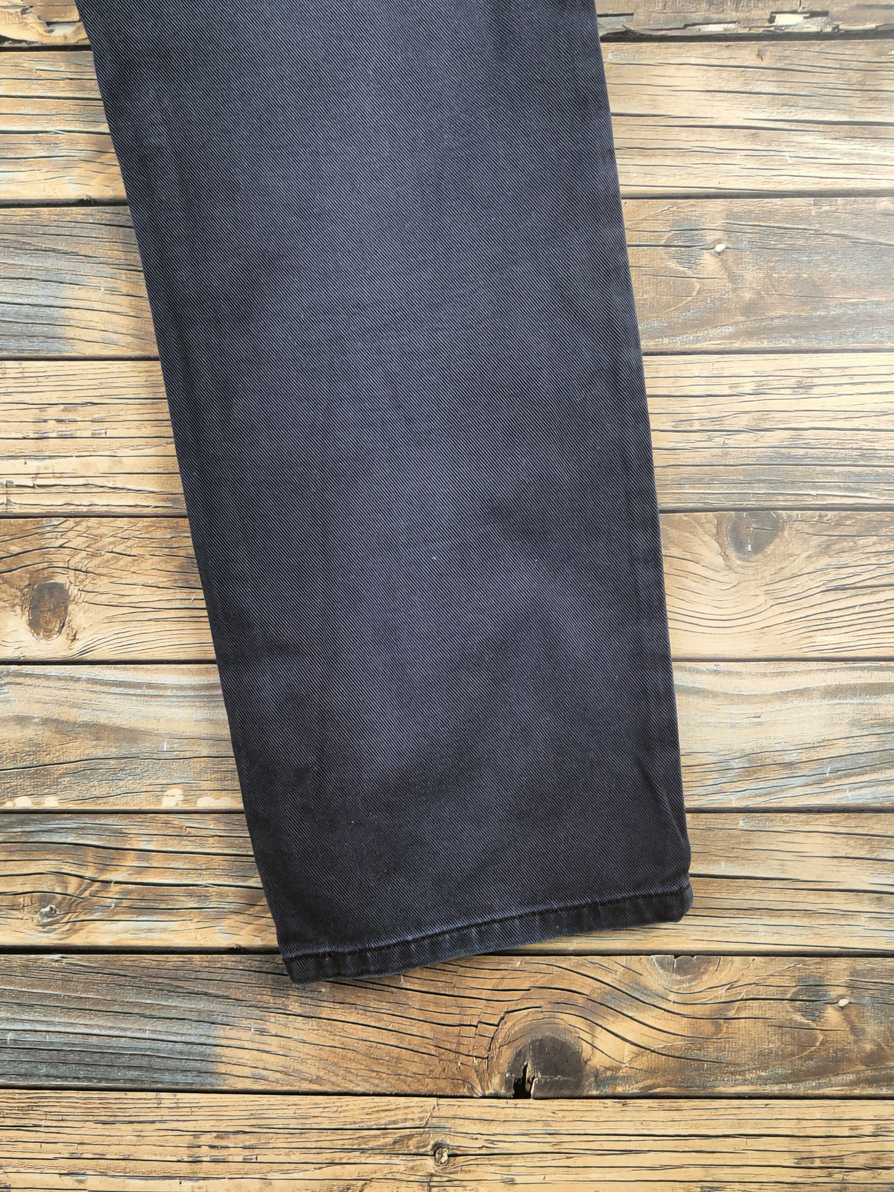 Levi's 508 Levi's Black Distressed Ripped Soft Jeans #S2811 Size US 31 - 12 Thumbnail