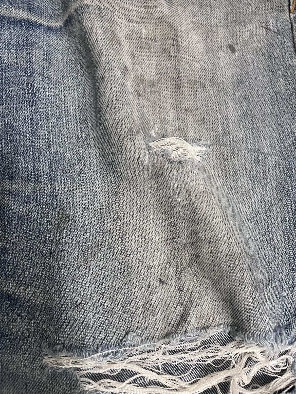 Japanese Brand Vintage AZY Jeans Distressed style jeans Size US 35 - 7 Thumbnail