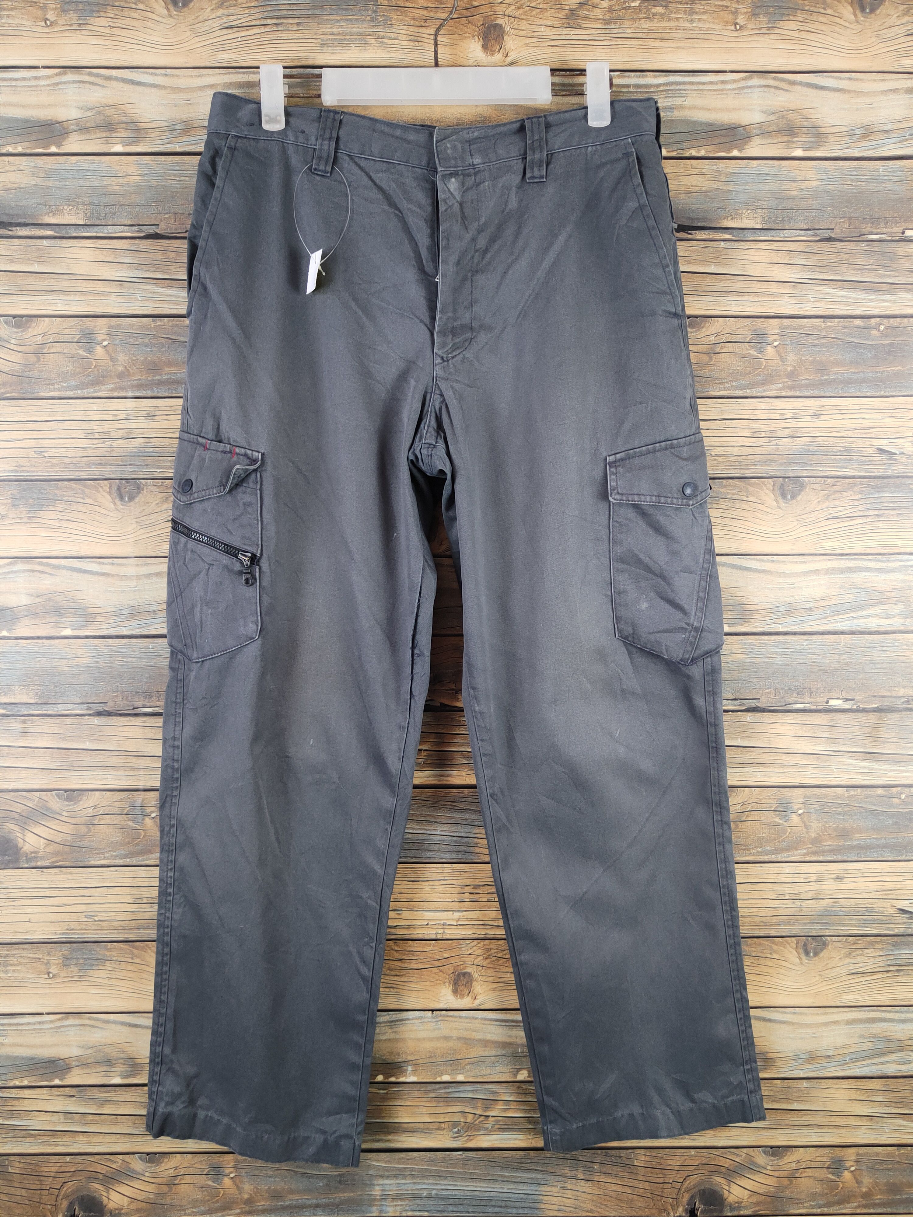 W.Impact Dark Gray Multipocket Tactical Cargo Pants #W2223