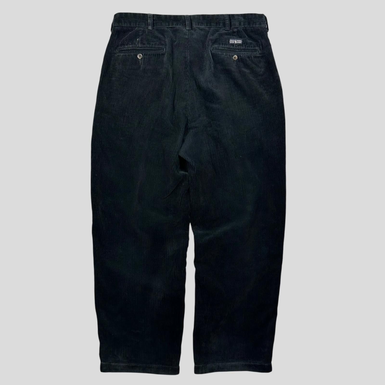 Polo Ralph Lauren Ralph Lauren 90’s Polo Corduroy Baggy Andrew Trousers - 34 Size US 34 / EU 50 - 2 Thumbnail