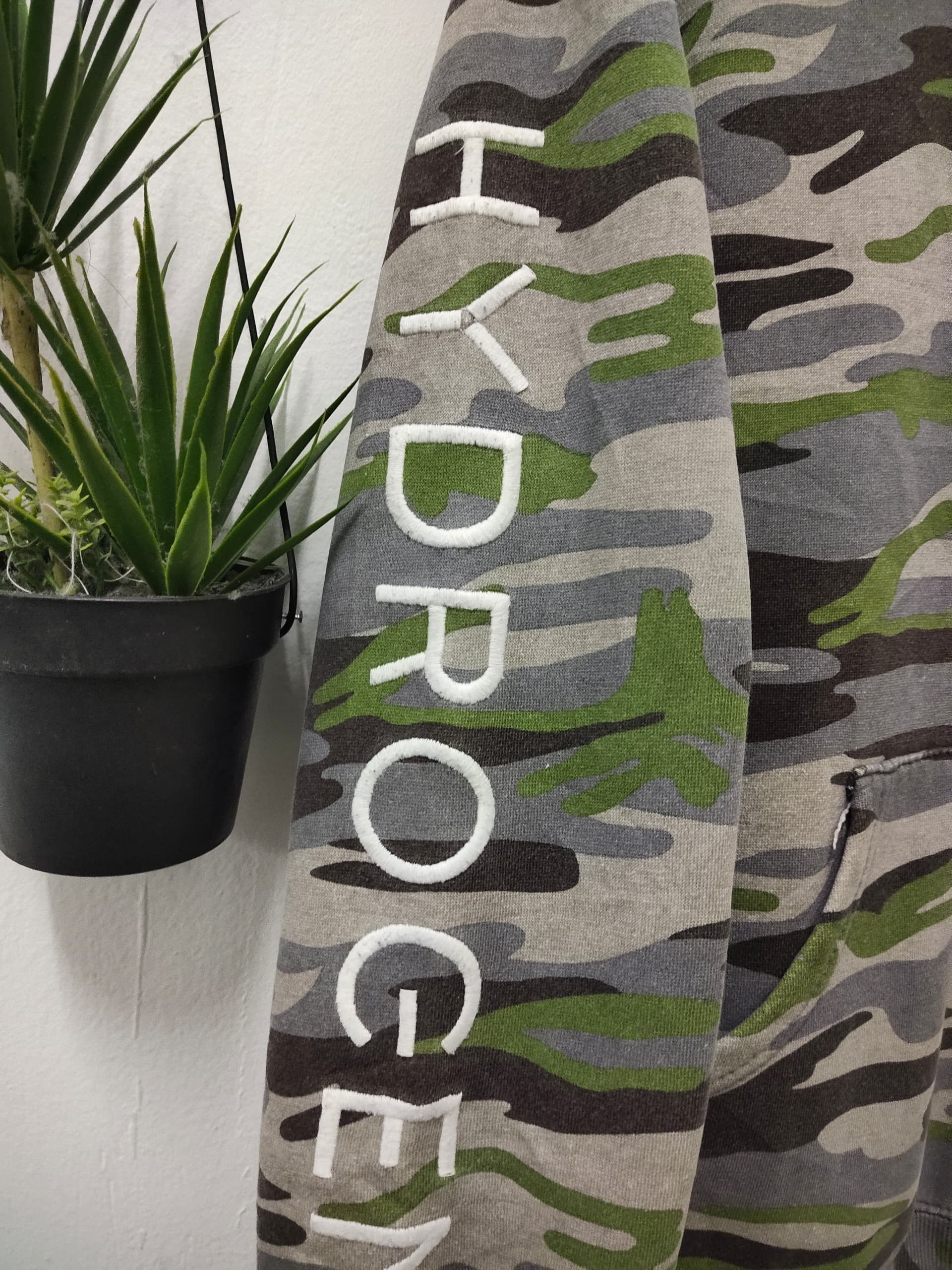 HYDROGEN Hydrogen Hoodie Camo army design streetwear ziper Size US L / EU 52-54 / 3 - 6 Thumbnail