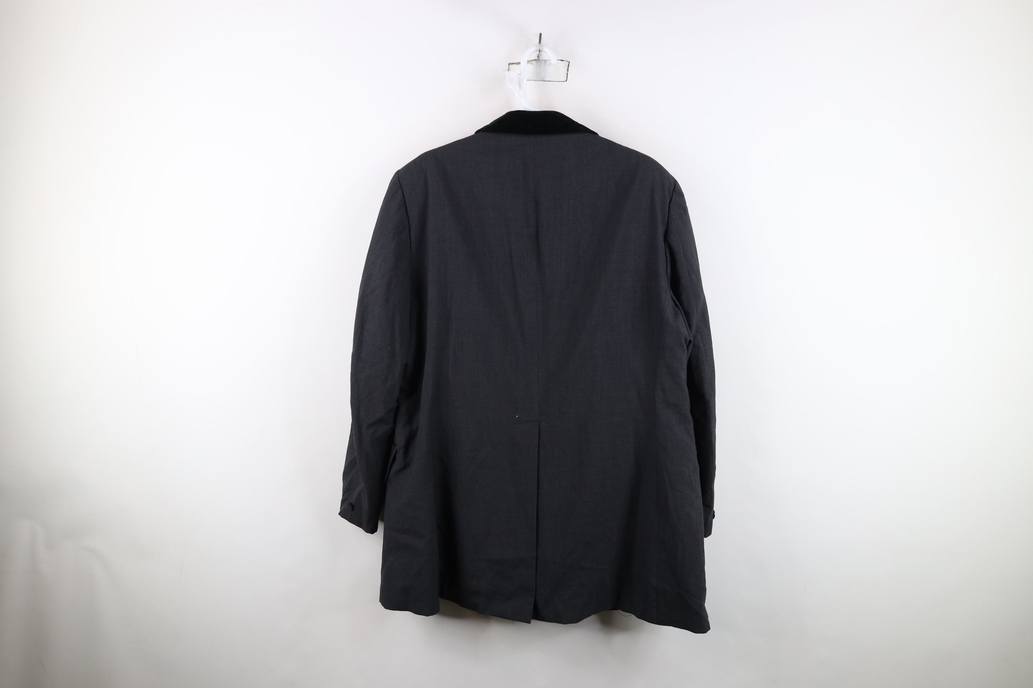 Vintage Vintage 70s Streetwear Smoking Prom Tuxedo Suit Jacket USA Size US XXL / EU 58 / 5 - 13 Thumbnail