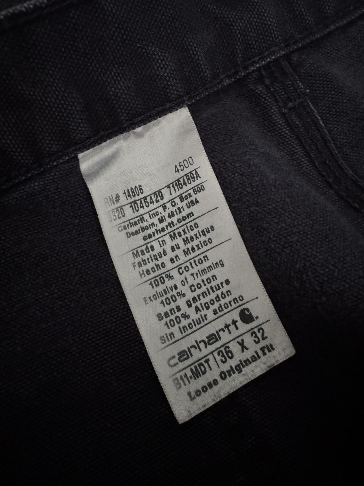 Carhartt Carhartt Vintage Distressed Wide Fit Workwear Utility Pants Size US 36 / EU 52 - 6 Thumbnail