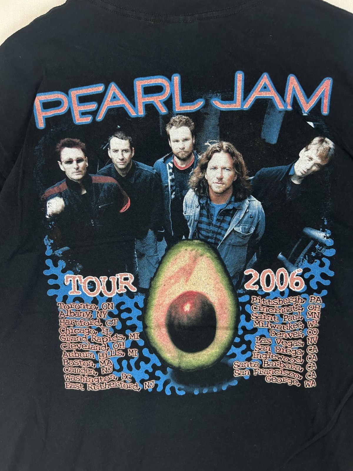 Band Tees × Vintage Vintage Pearl Jam US Tour 20s / The Avocado Album/ Grunge Size US XL / EU 56 / 4 - 4 Thumbnail
