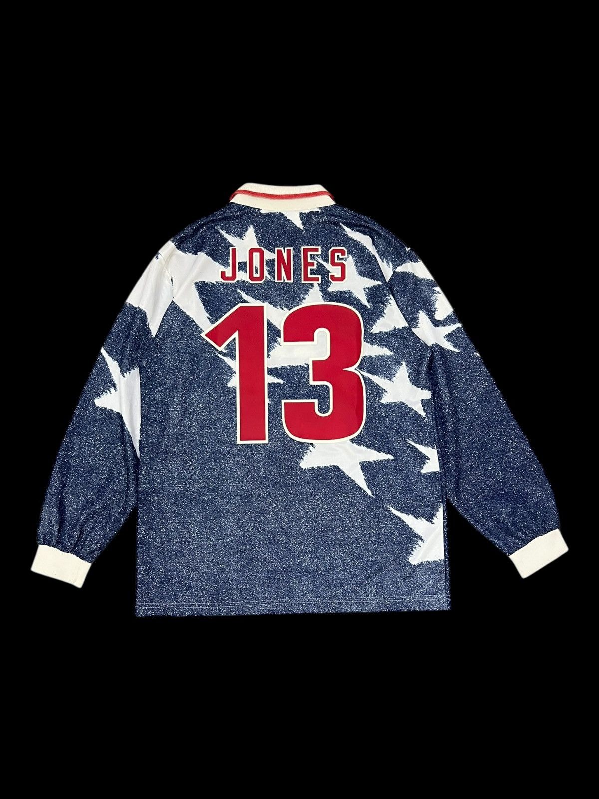 Adidas Vintage Adidas USA Soccer Jersey Jones #13 Long Sleeve Size US M / EU 48-50 / 2 - 2 Thumbnail