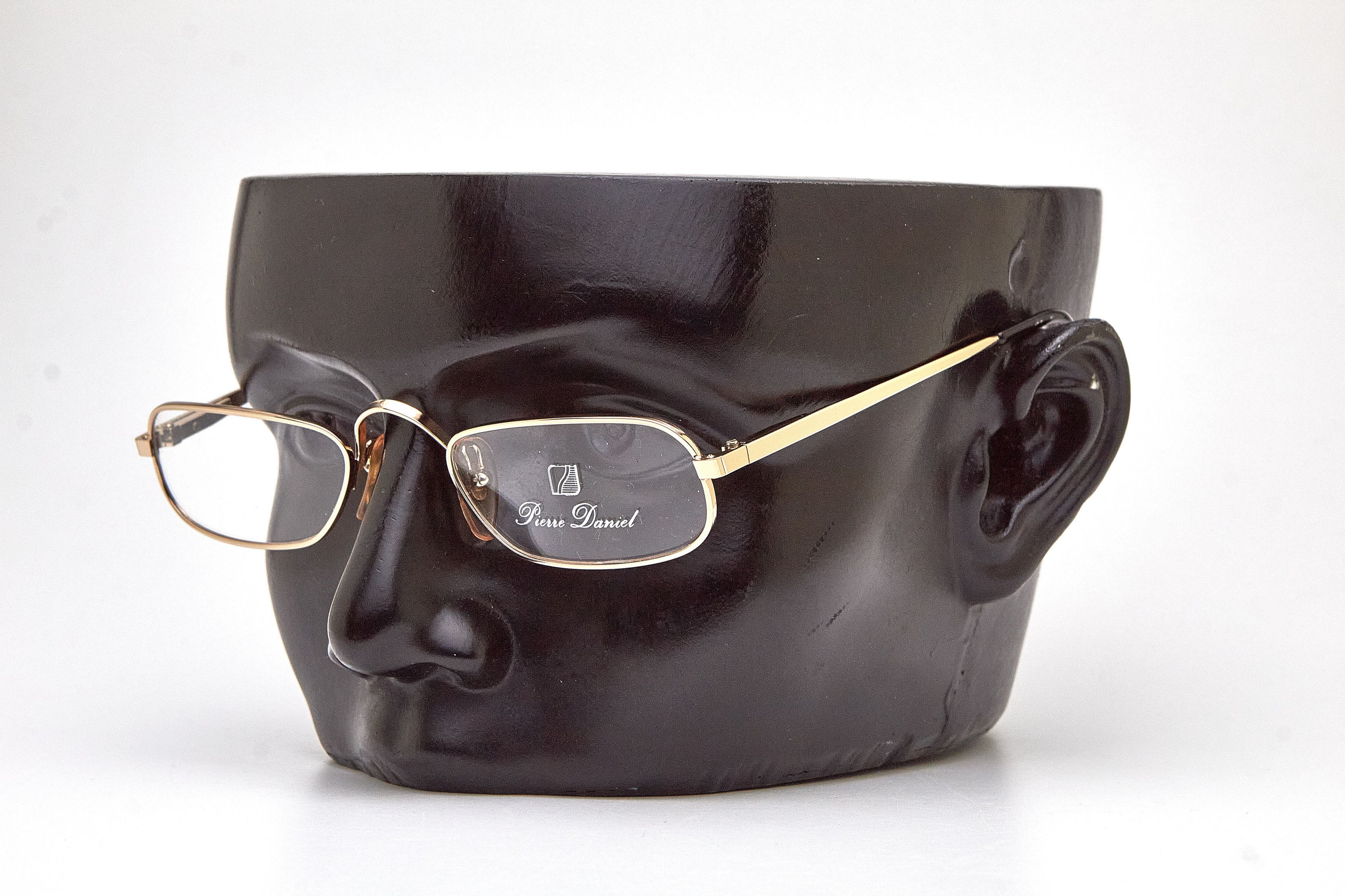 Vintage Old Money Pierre Daniel Gold Half-Oval Quiet-Lux Specs Size ONE SIZE - 6 Thumbnail