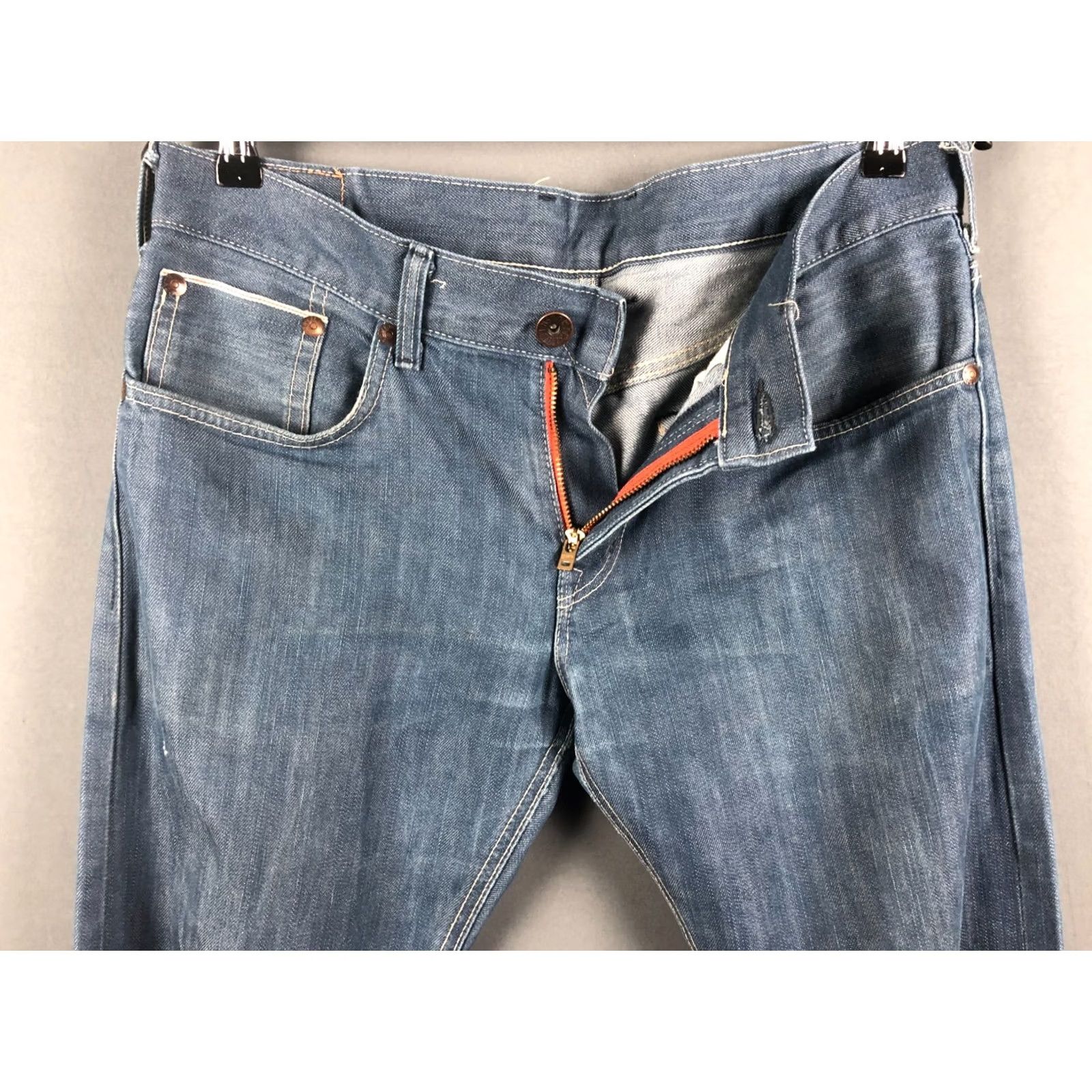 Edwin Edwin Jeans Men 32x34 Denim Cotton Blue Straight Regular Vintage No Size US 32 / EU 48 - 7 Thumbnail