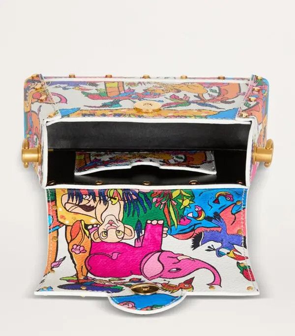 Balmain o1s1wg111225 Size:OS/X Disney Dynasty Bag in Multicolor Size ONE SIZE - 4 Thumbnail