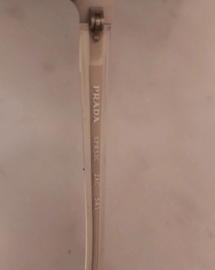 Prada × Vintage PRADA Sunglasses Rimless Sport Metal Frame Shield Wrap Size ONE SIZE - 4 Thumbnail
