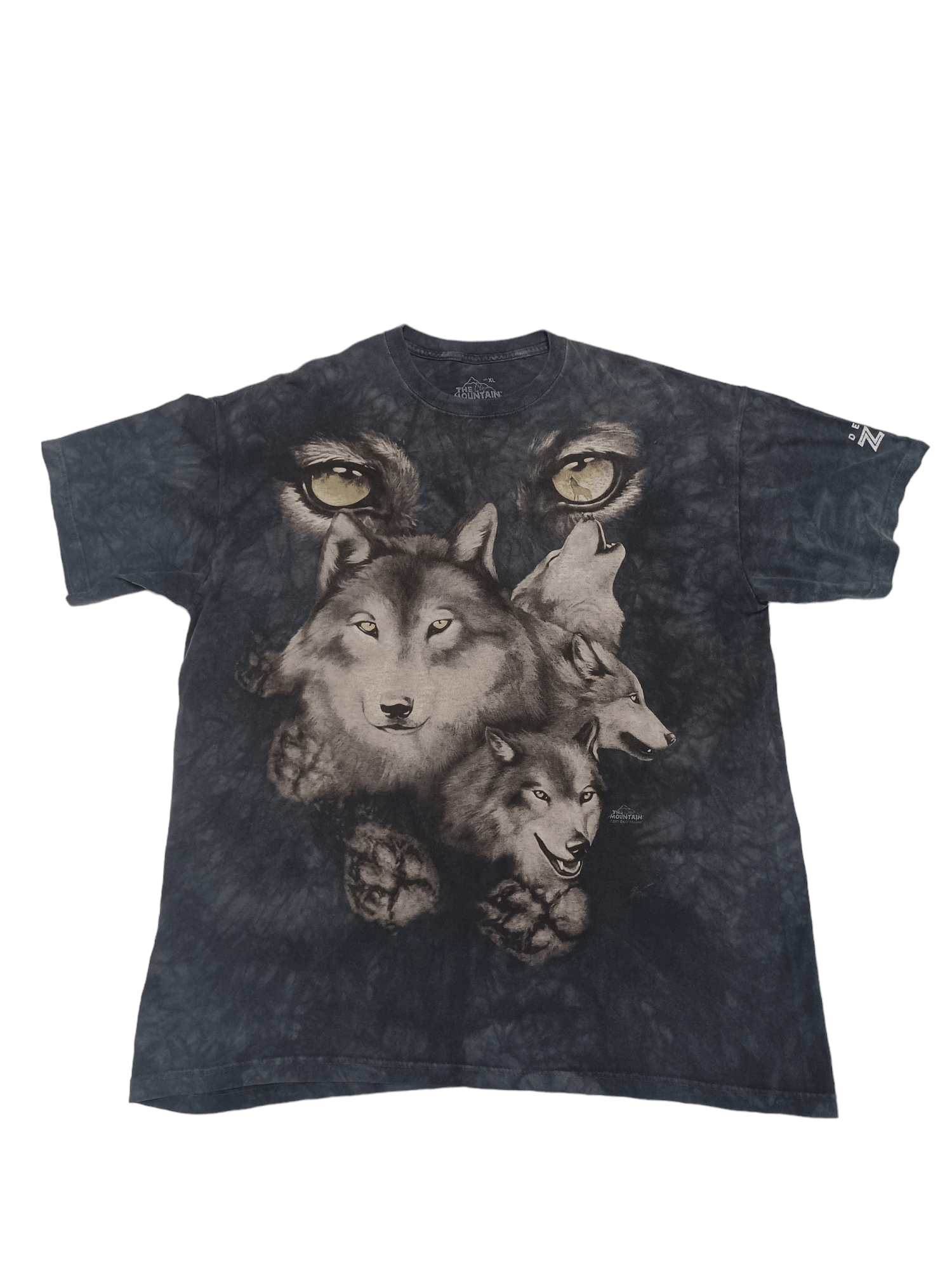 The Mountain MADE IN USA VINTAGE ANIMAL TEE WOLVES WOLF THE MOUNTAIN Size US XL / EU 56 / 4 - 1 Thumbnail