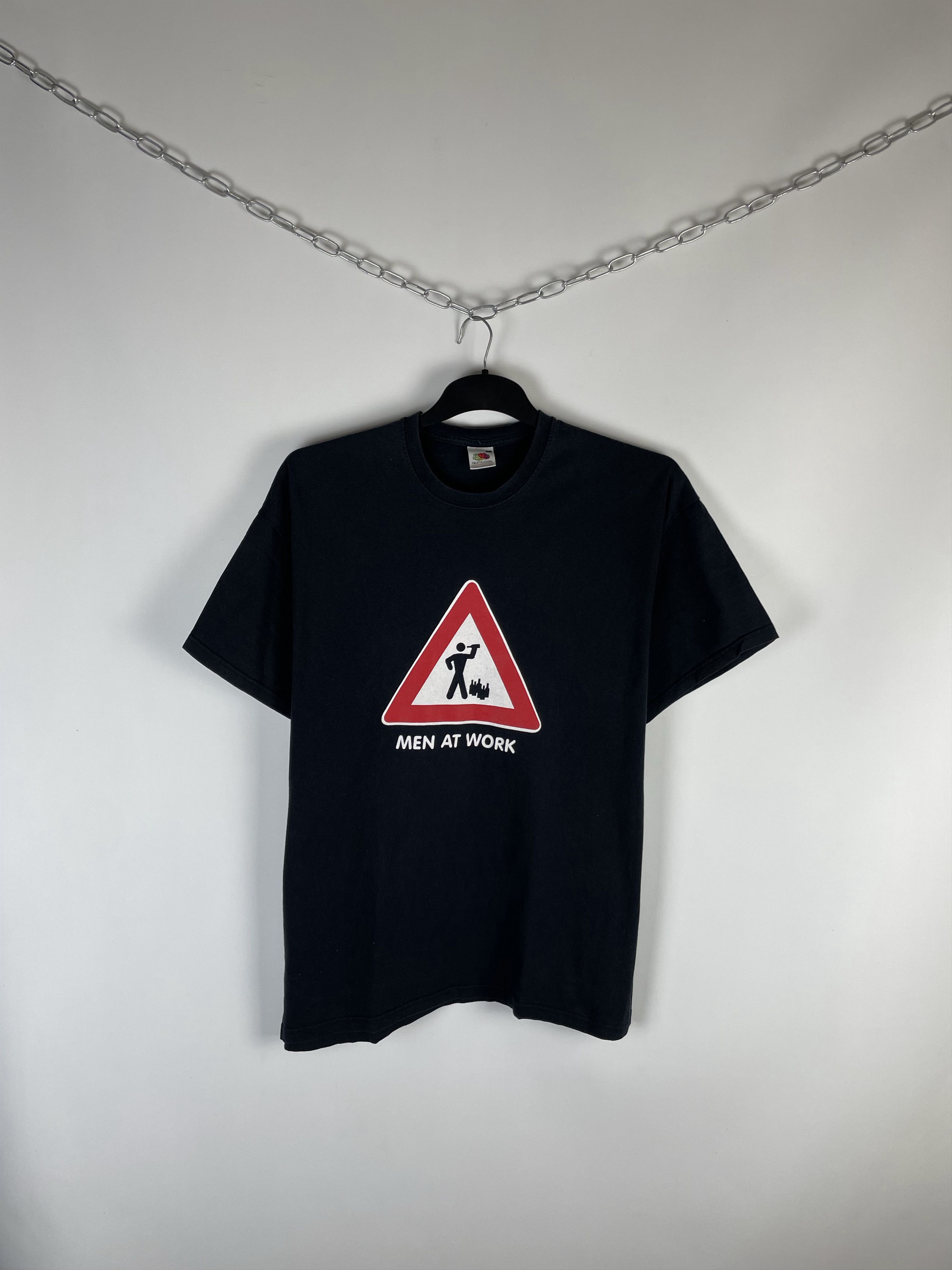 Vintage Crazy Vintage 90’s T-Shirt Size US XL / EU 56 / 4 - 1 Thumbnail